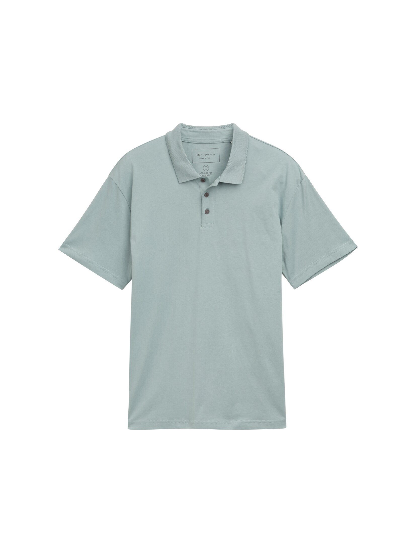 TOM TAILOR Denim Poloshirt Relaxed Fit günstig online kaufen