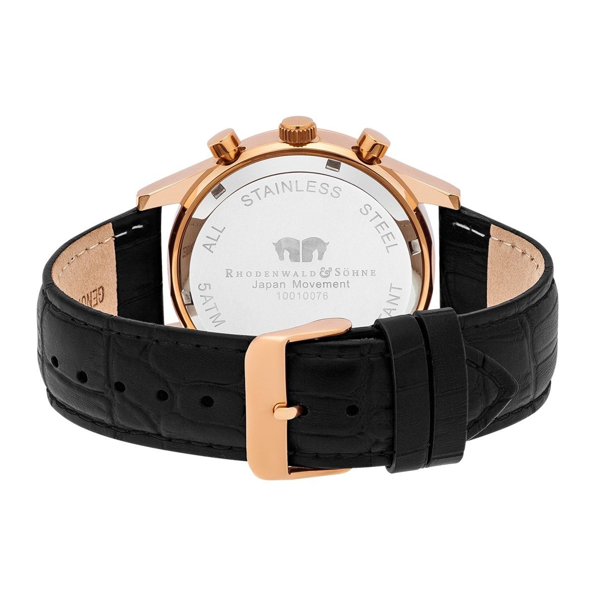 Rhodenwald & Söhne Chronograph Goodwill roségold Goodwill, aus Edelstahl – Bild 5 von 5