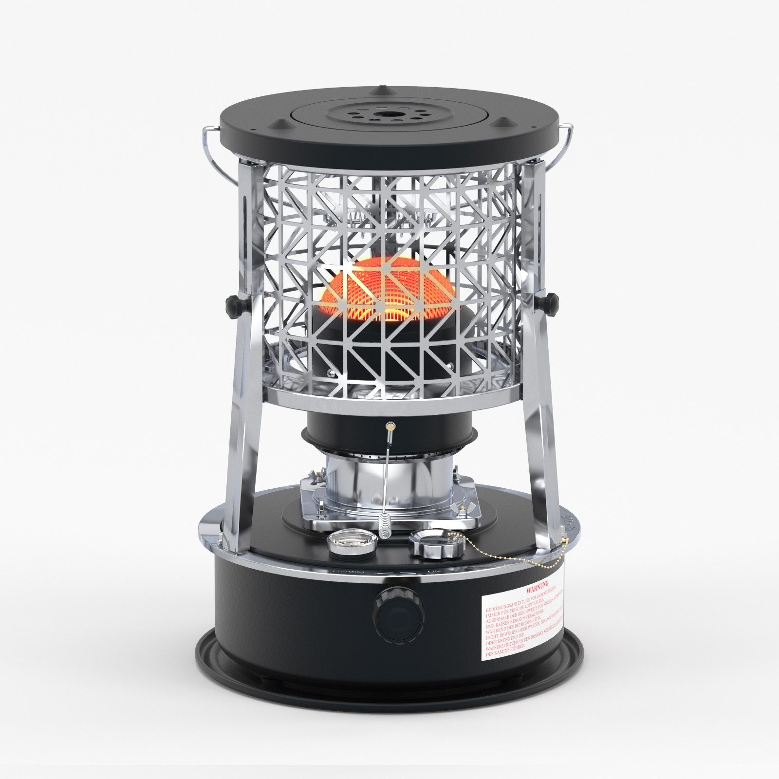 Rhein Beleuchtung Petroleumheizung Brennstoffbetriebener Raumheizkörper R95 günstig online kaufen