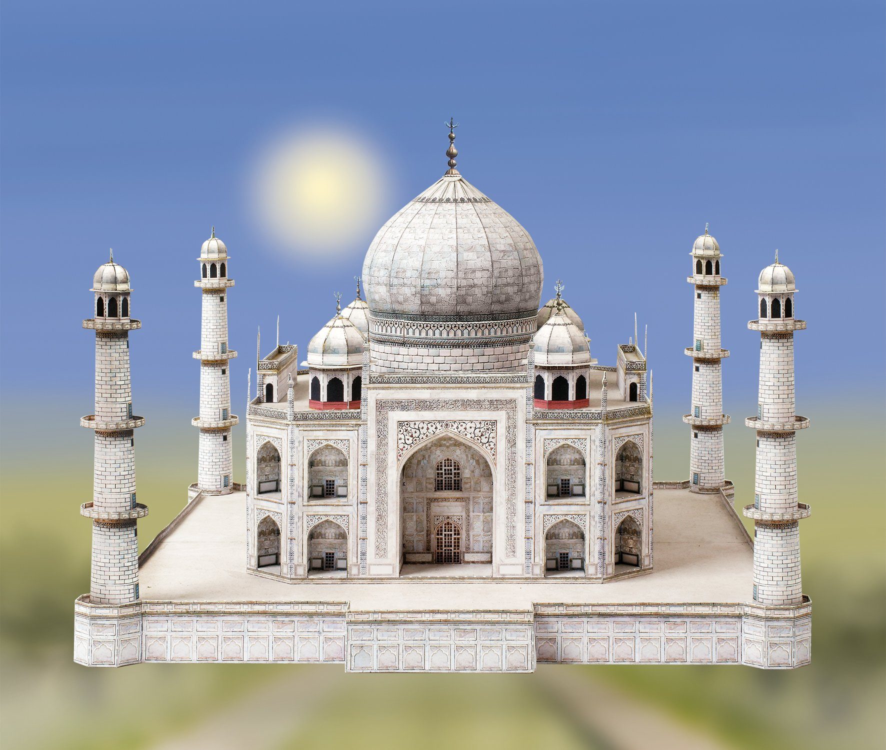 Aue Verlag Modellbausatz Schreiber Bogen Taj Mahal