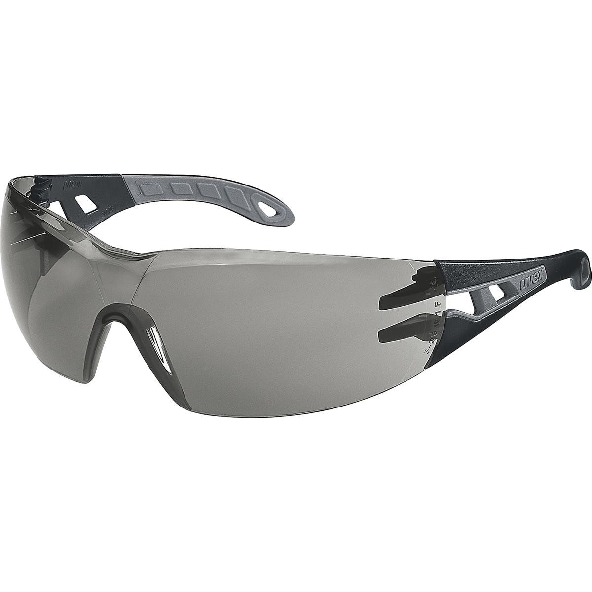 Uvex Arbeitshandschuhe uvex 9192285 uvex Schutzbrille pheos 9192 schwarz, grau