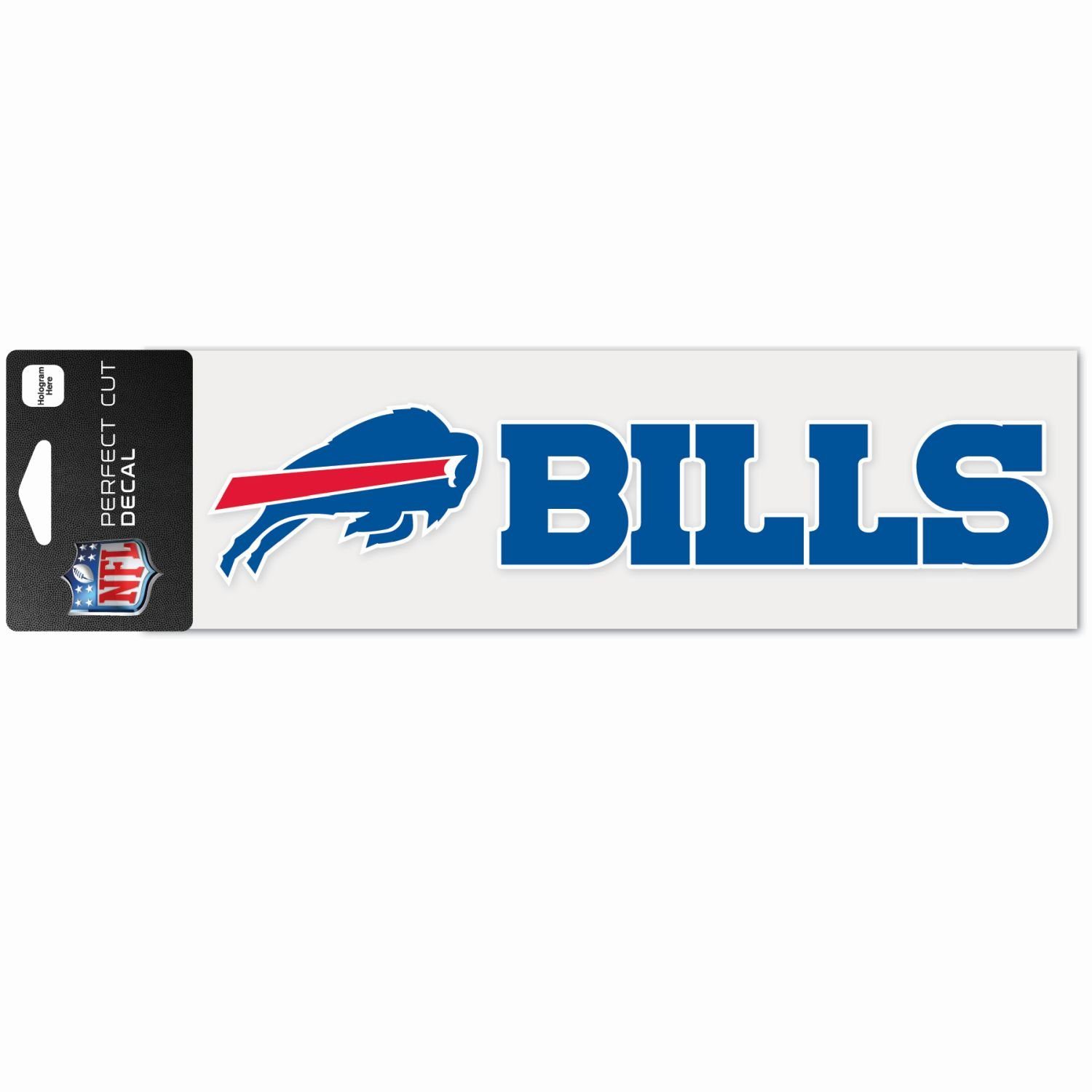 Bills Cut NFL Perfect Buffalo WinCraft Wanddekoobjekt 8x25cm Aufkleber