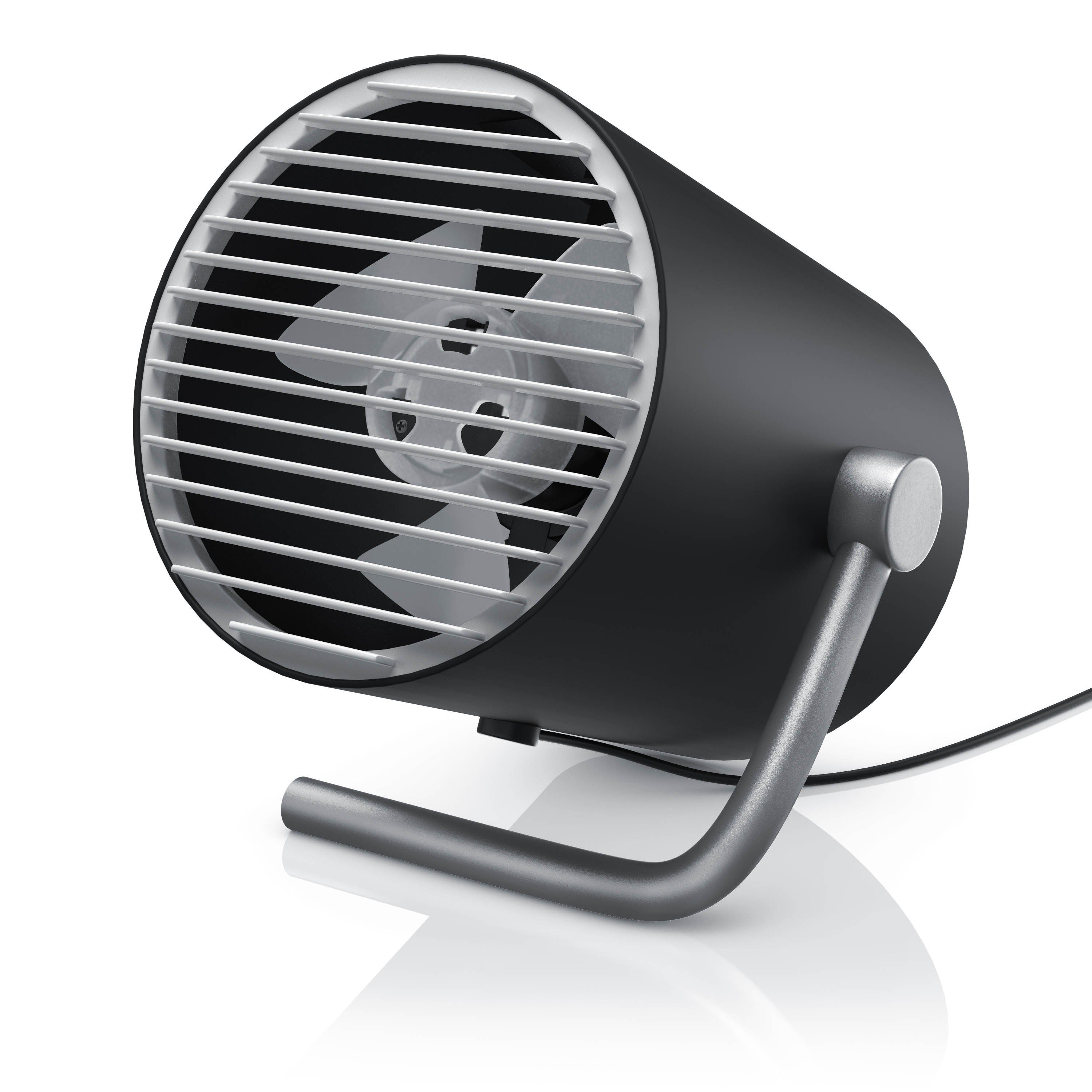 CSL Mini USB-Ventilator, 2 Geschwindigkeitsstufen, Leises Betriebsgeräusch, 30° Neigungswinkel