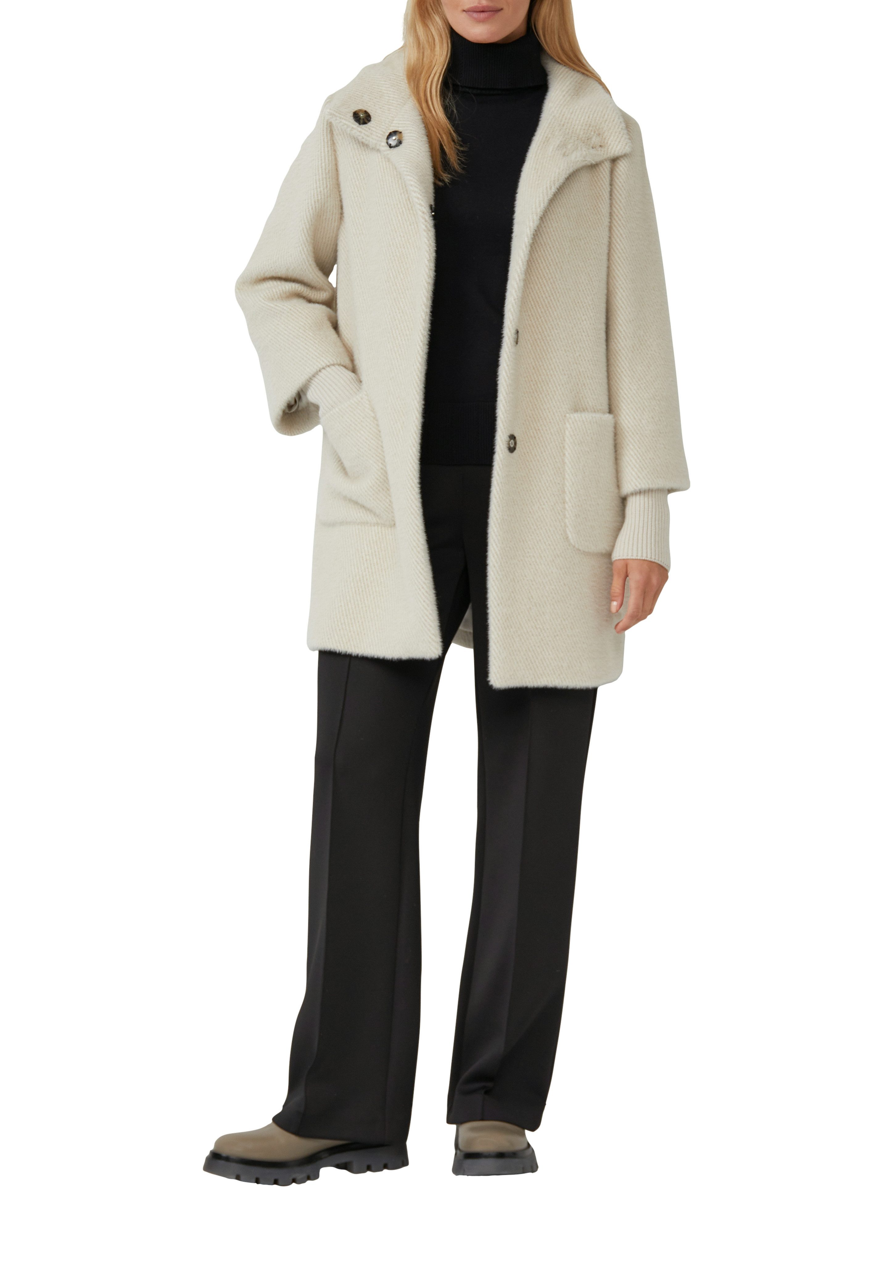 s.Oliver BLACK LABEL Wintermantel mit Stehkragen günstig online kaufen