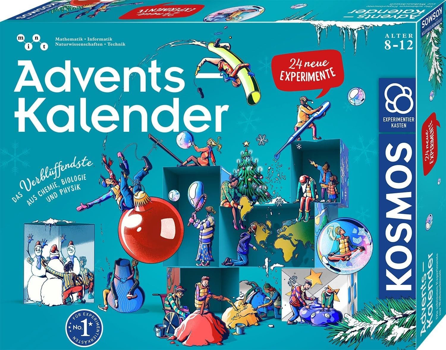Adventskalender KOSMOS 661090 - Adventskalender 2025, Die schönsten Experim günstig online kaufen