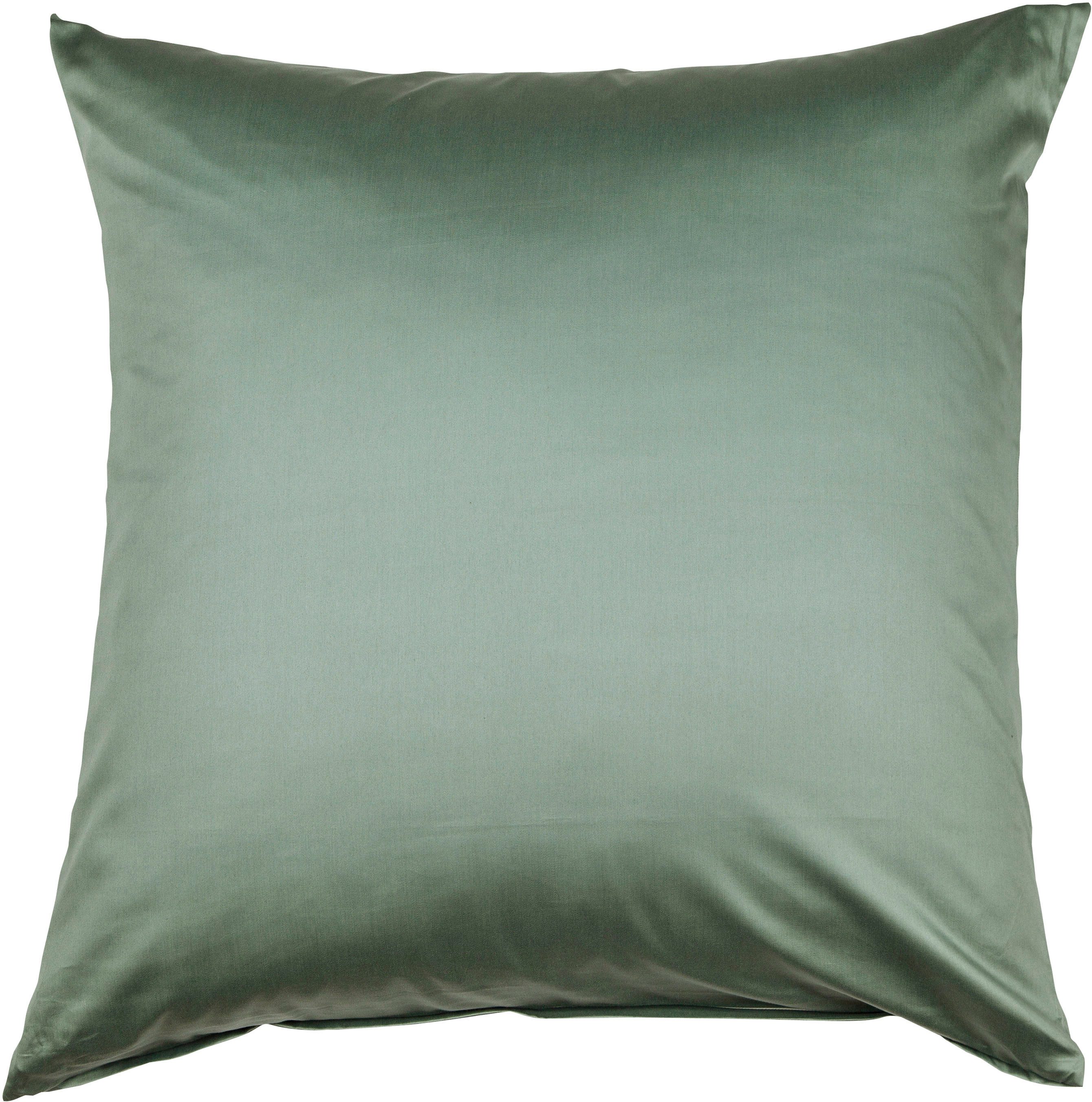 Janine Kissenbezug Colors Mako Satin, (1 Stück), mit Reißverschluss, uni Kissenhülle, feinfädig, 100% Baumwolle