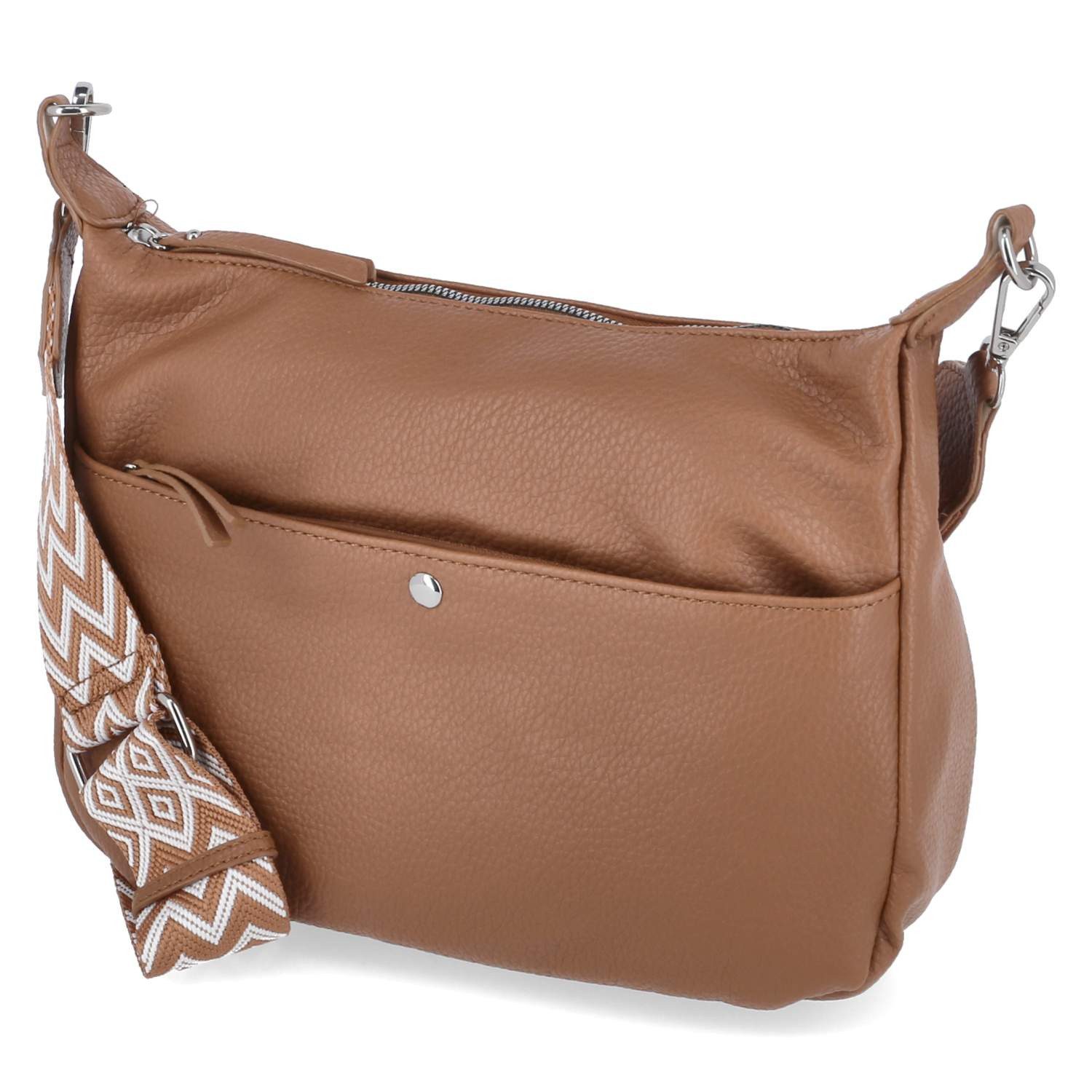 Handtasche Fräulein Frida FF2057,700 Damen Umhängetaschen Synthetik brown