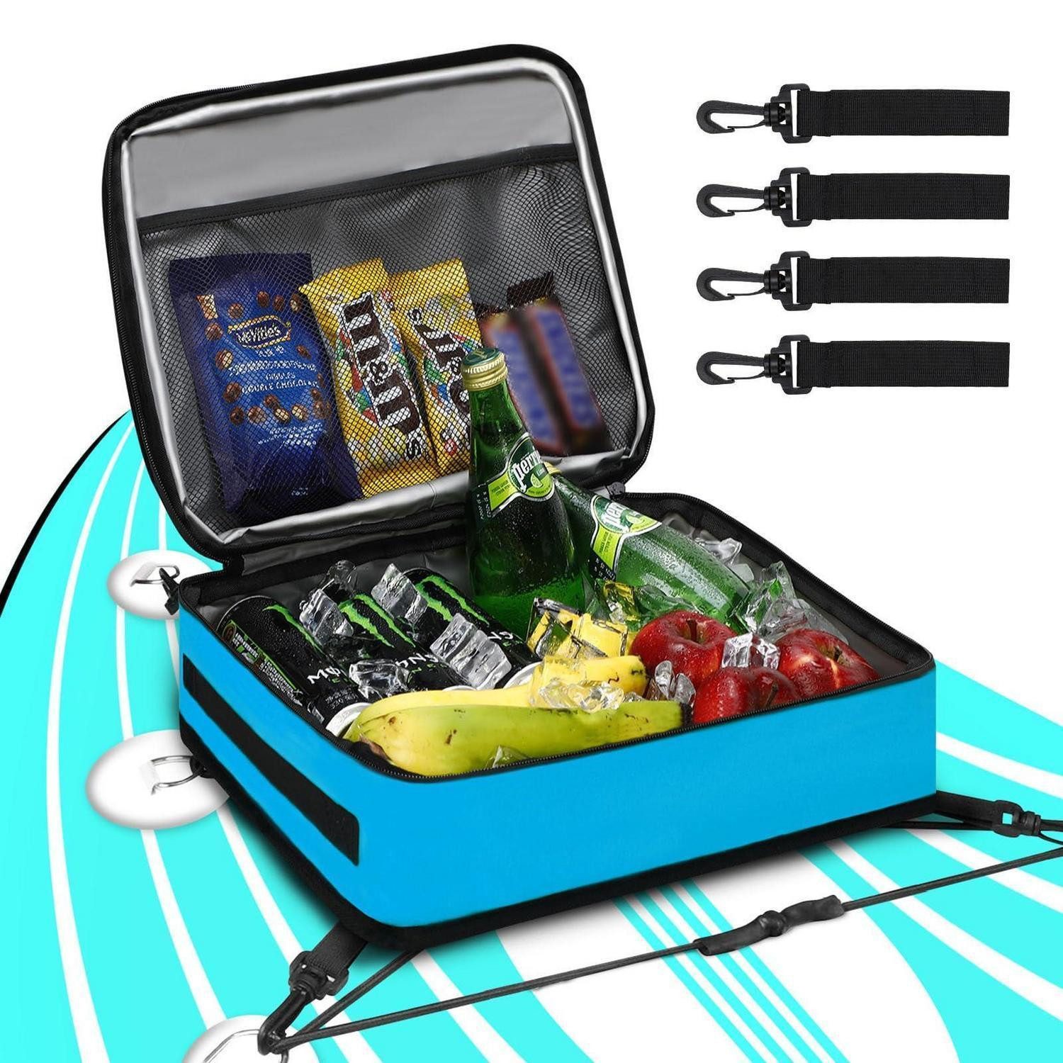 LuxusKollektion Kühltasche Kühltasche Paddleboard Sup 10 Dosen Kajak Surf Blau