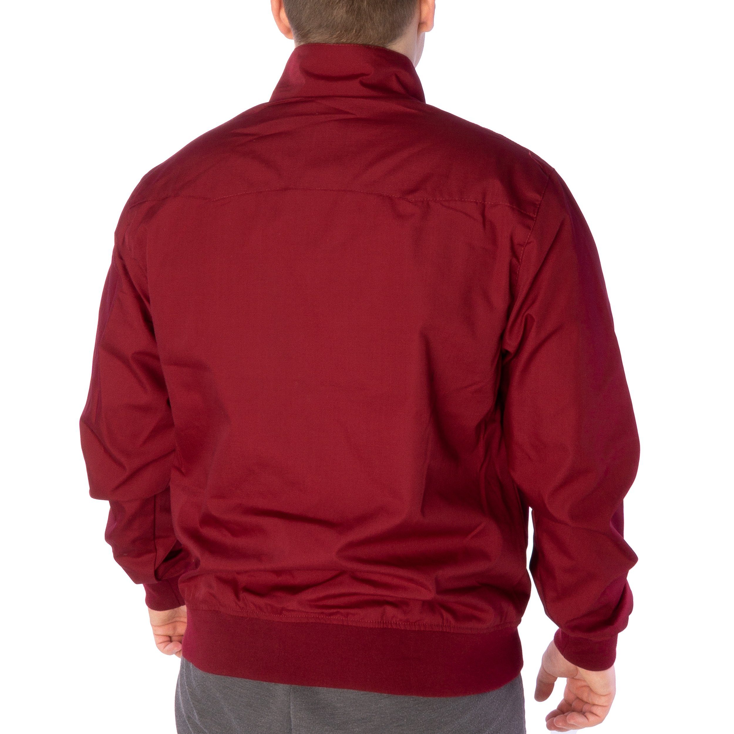 LONSDALE LONDON 2020ch Outdoorjacke Lonsdale Harrington Jacke red Classic