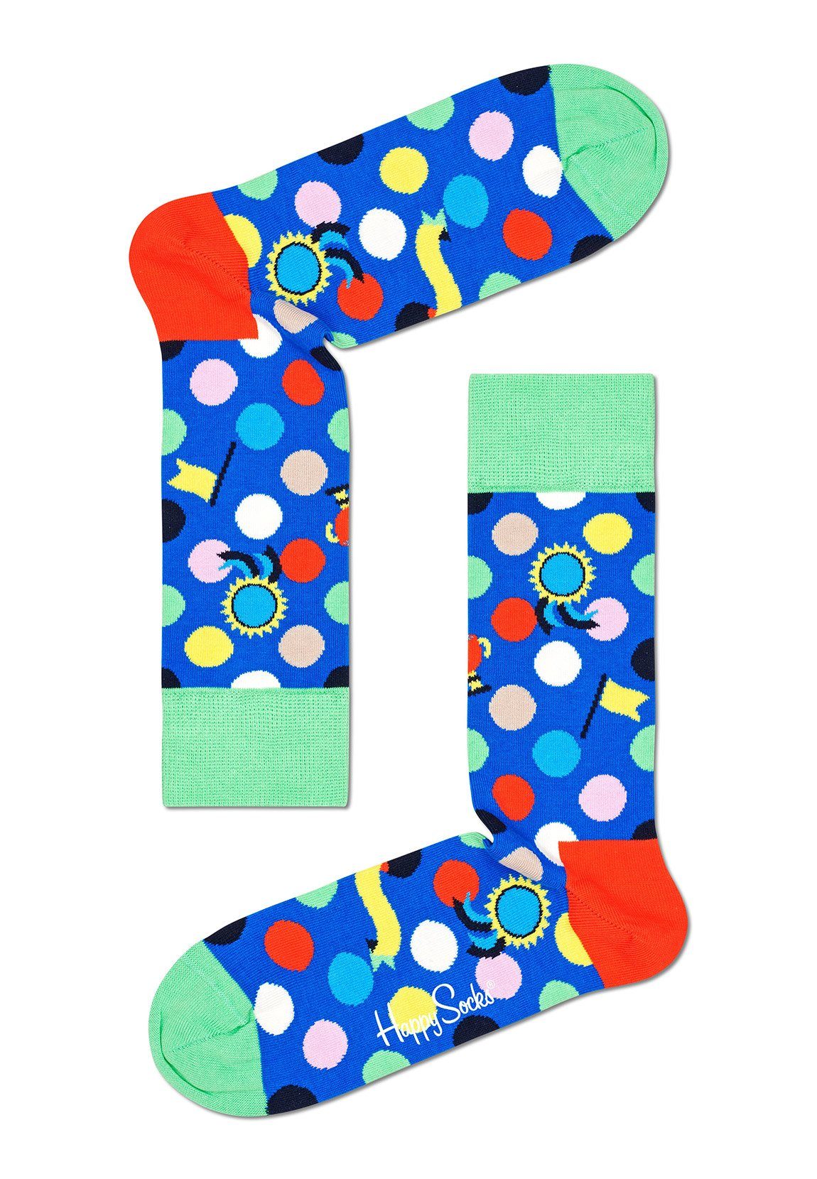 Happy Socks Freizeitsocken Happy DAY MOTHER´S XMOT029300 Socks Mehrfarbig GIFT SOCKS SET 2PACK