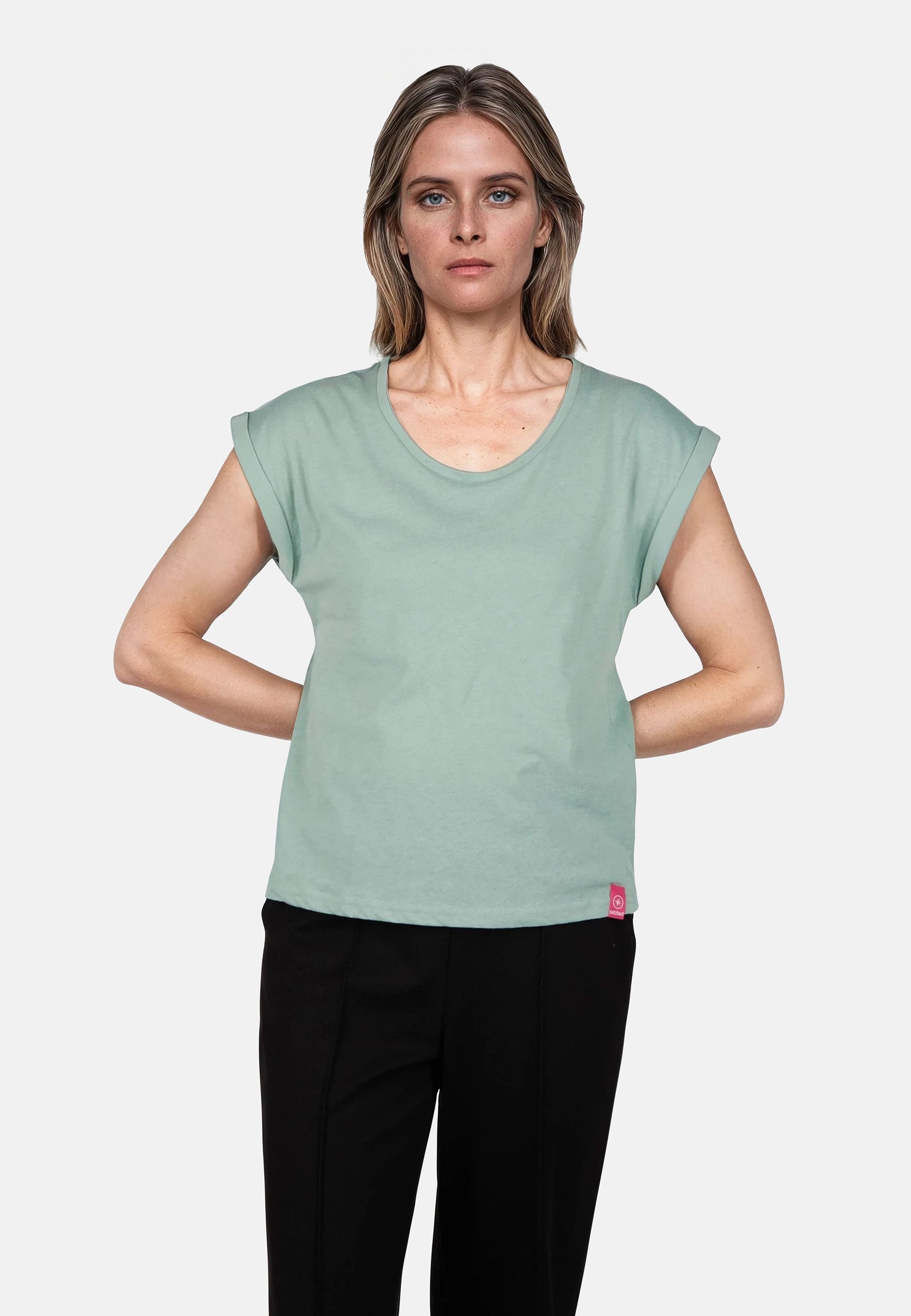 salzhaut T-Shirt SÖMMER Damen Relaxed-Fit salzhaut T-Shirt – bequeme Qualität und nordisch klares Design