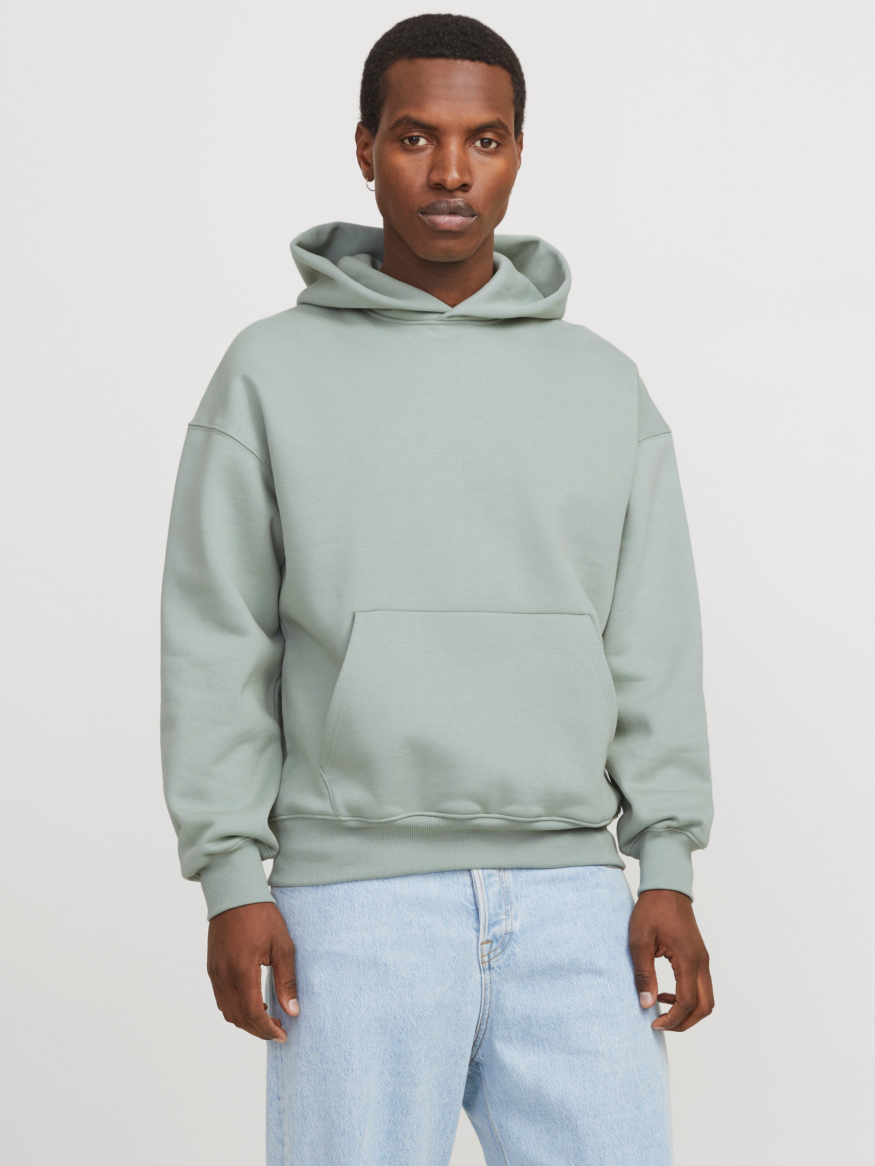 Jack & Jones Kapuzensweatshirt JJEURBAN EDGE SWEAT HOOD NOOS mit Kängurutas günstig online kaufen