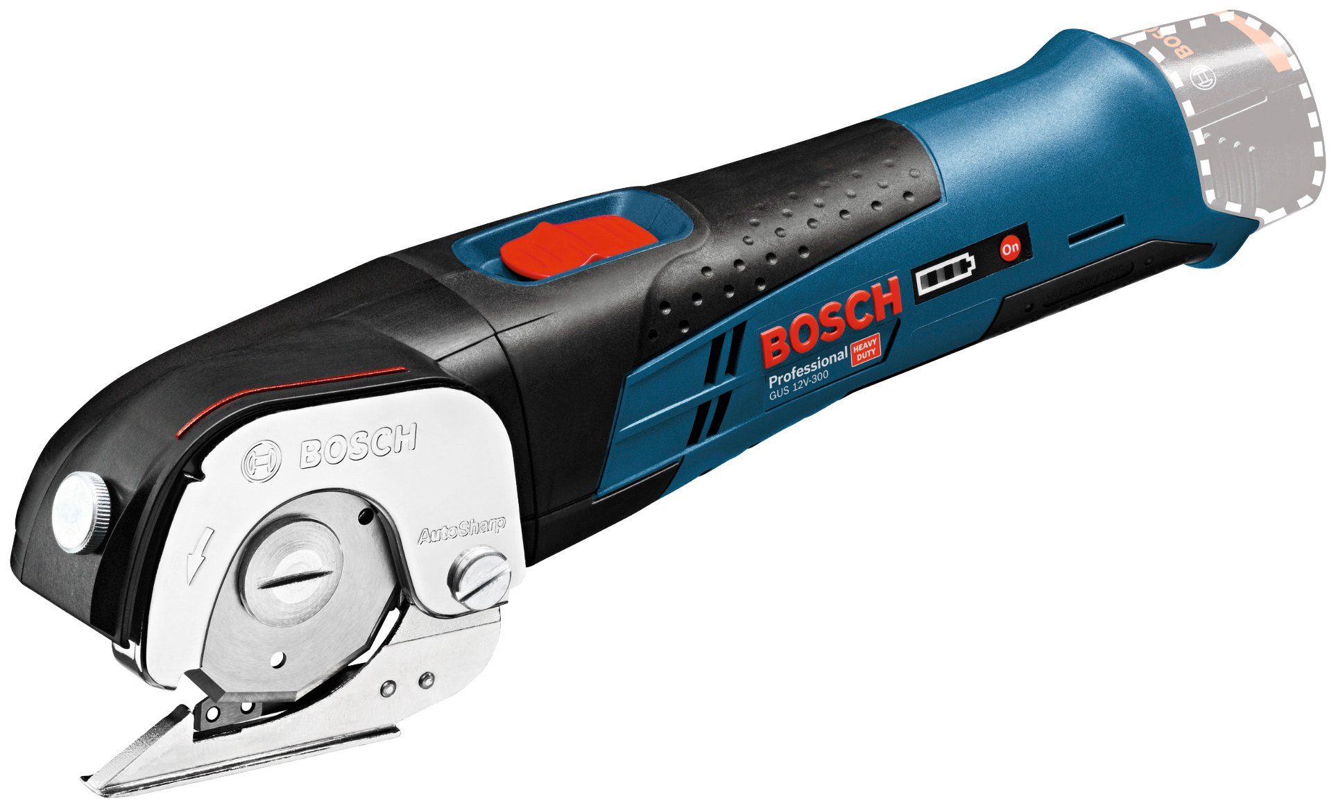 Bosch Professional Akku-Universalschere GUS 12V-300, Ladegerät Akku und ohne