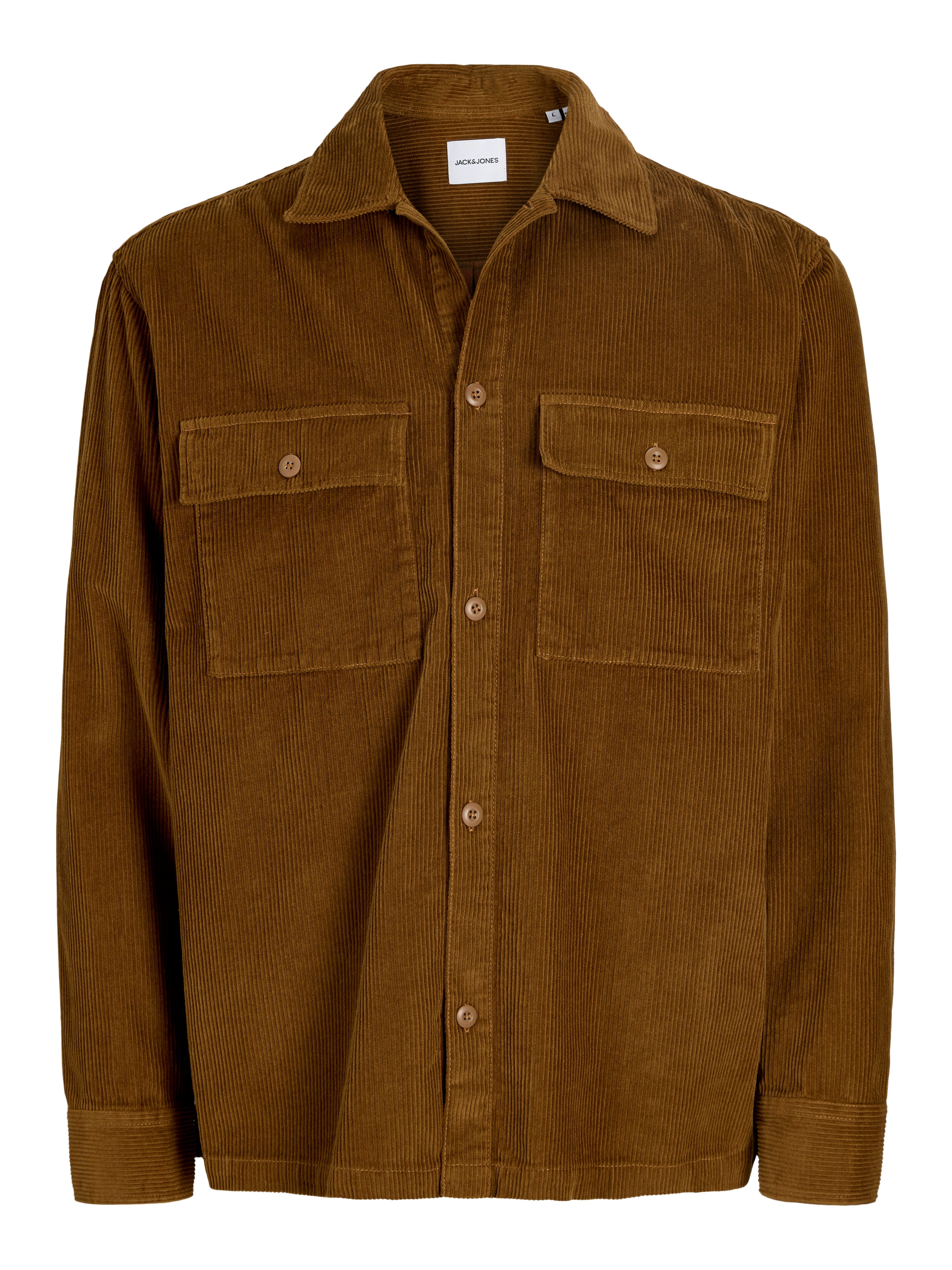 Langarmhemd JJEPERFECT CORDUROY OVERSHIRT LS SN