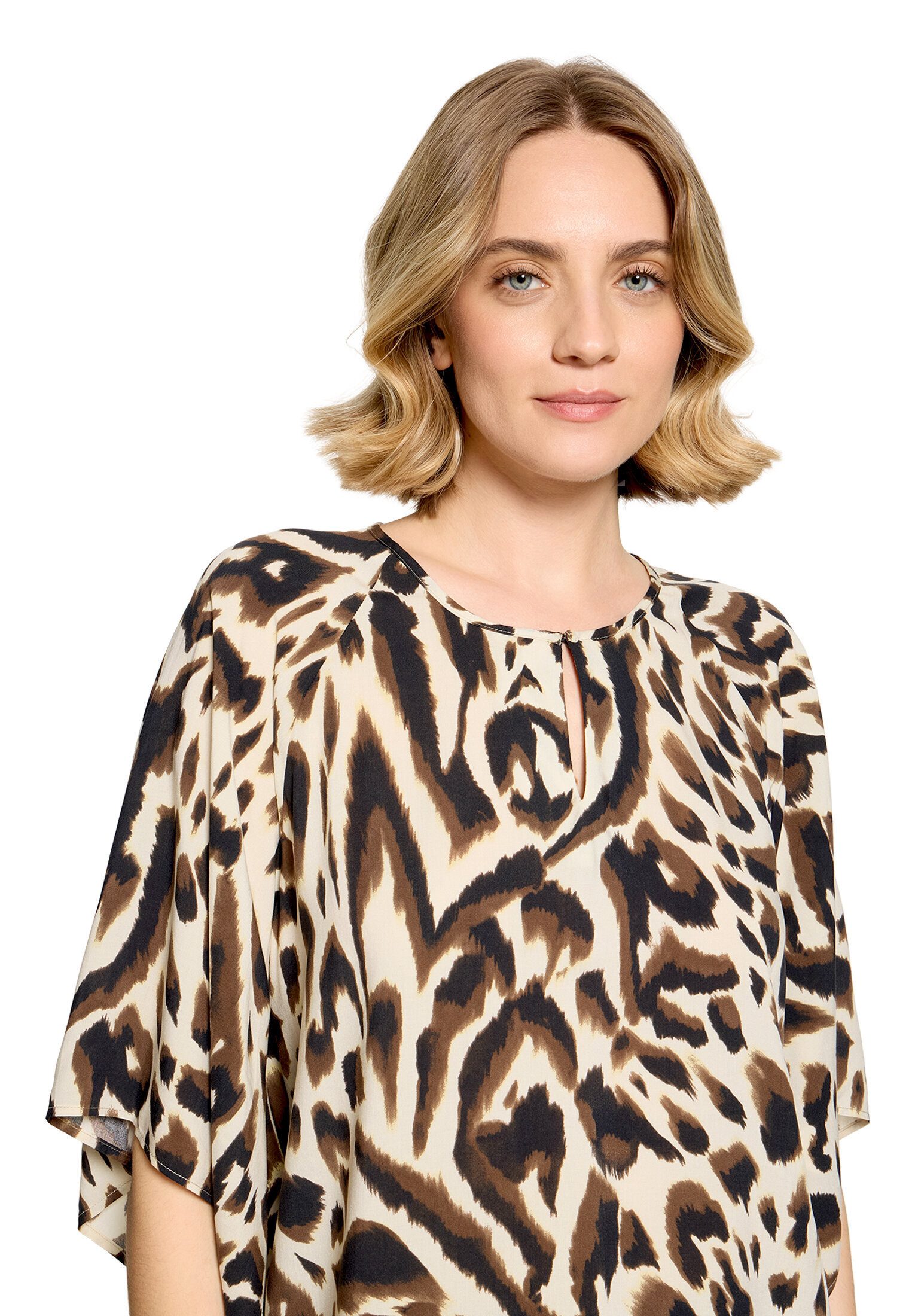 Cartoon Schlupfbluse Damen mit Muster