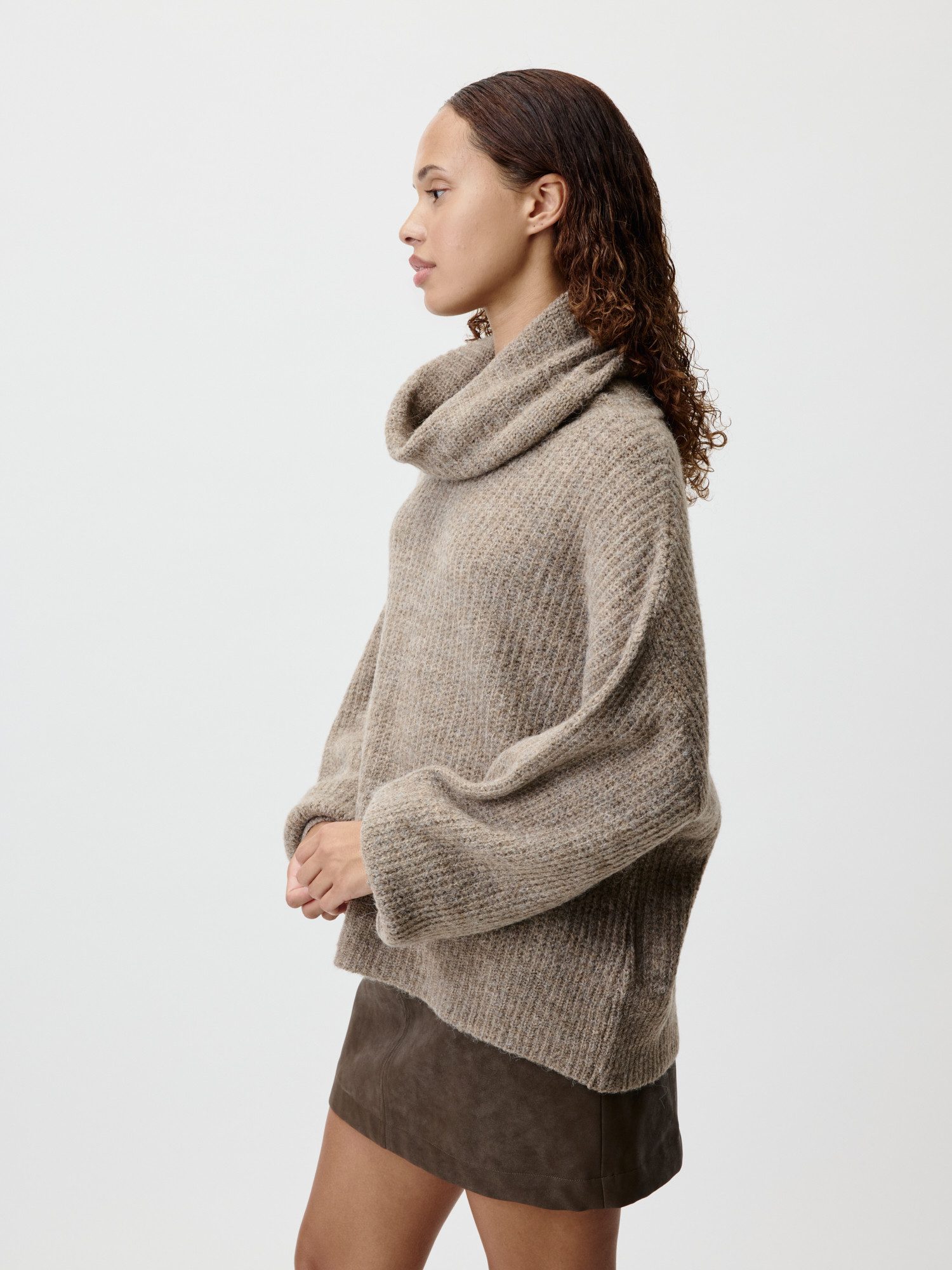 LeGer Strickpullover Jarine, LeGer by Lena Gercke Loose fit mit Rundhalsausschnitt