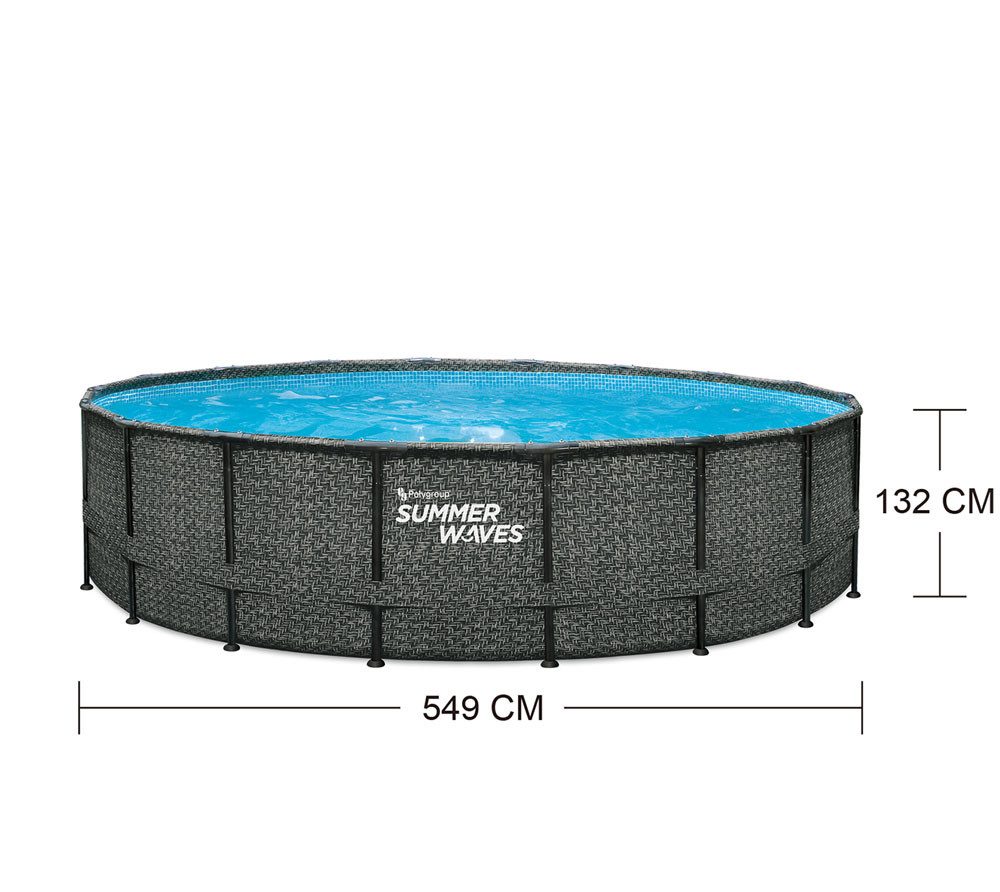 SUMMER WAVES Pool Frame Pool (1-tlg)