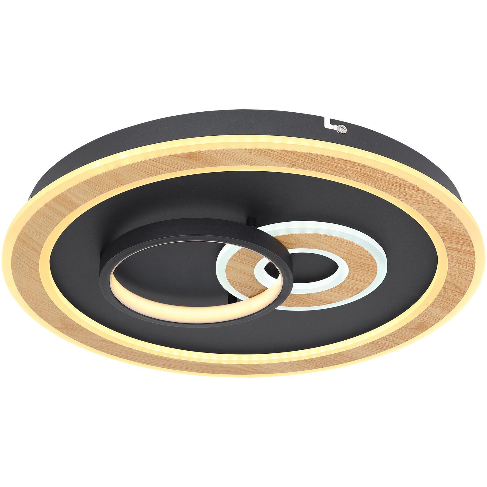 GLOBO LIGHTING Deckenleuchte Deckenleuchte Wohnzimmer LED Deckenlampe Farbw günstig online kaufen