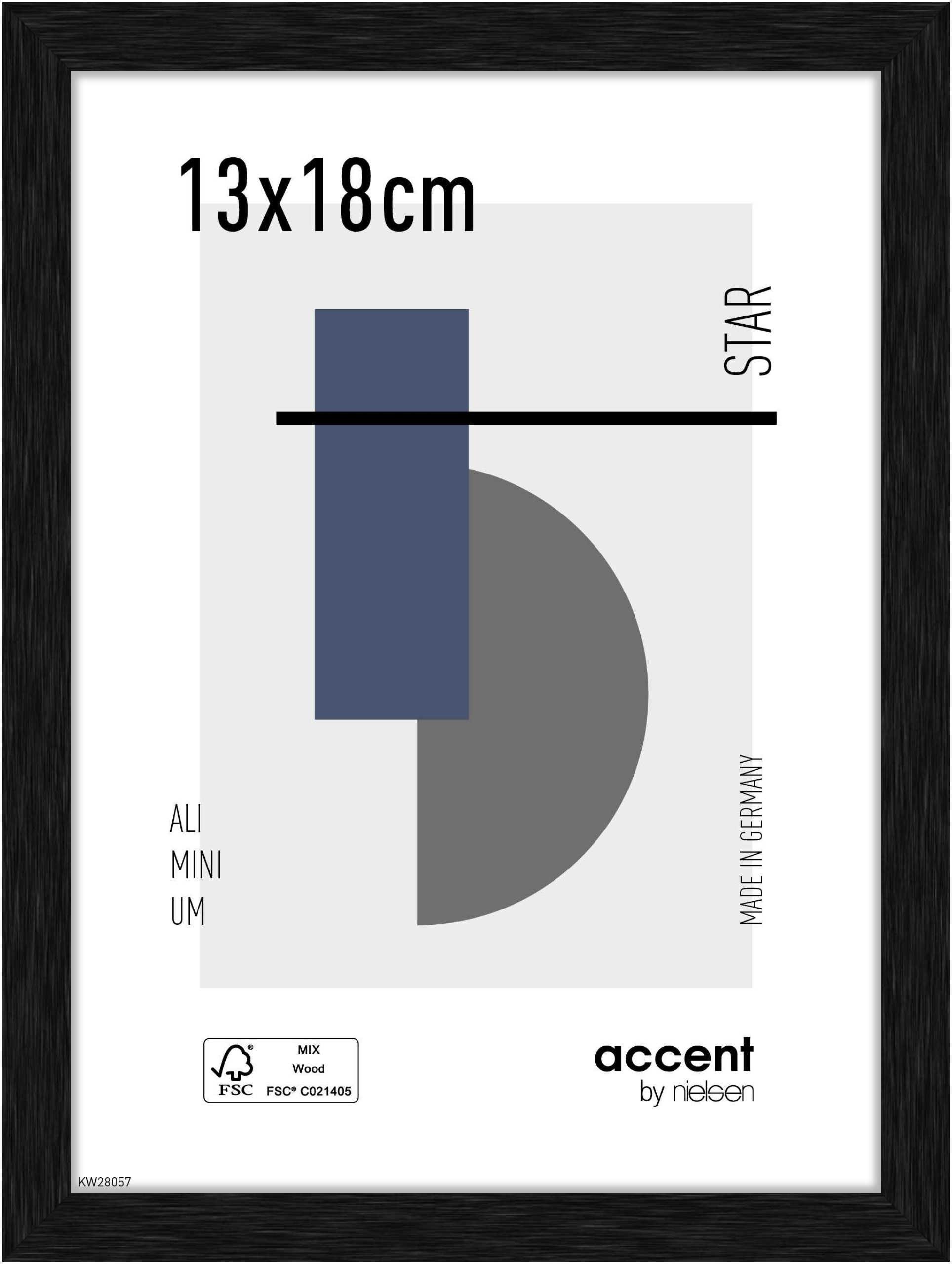 accent by nielsen Bilderrahmen Aluminium Bilderrahmen Star, (1 St)