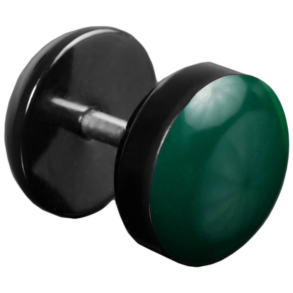viva-adorno Fake-Ear-Plug 1 Stück Ohrstecker Edelstahl günstig online kaufen