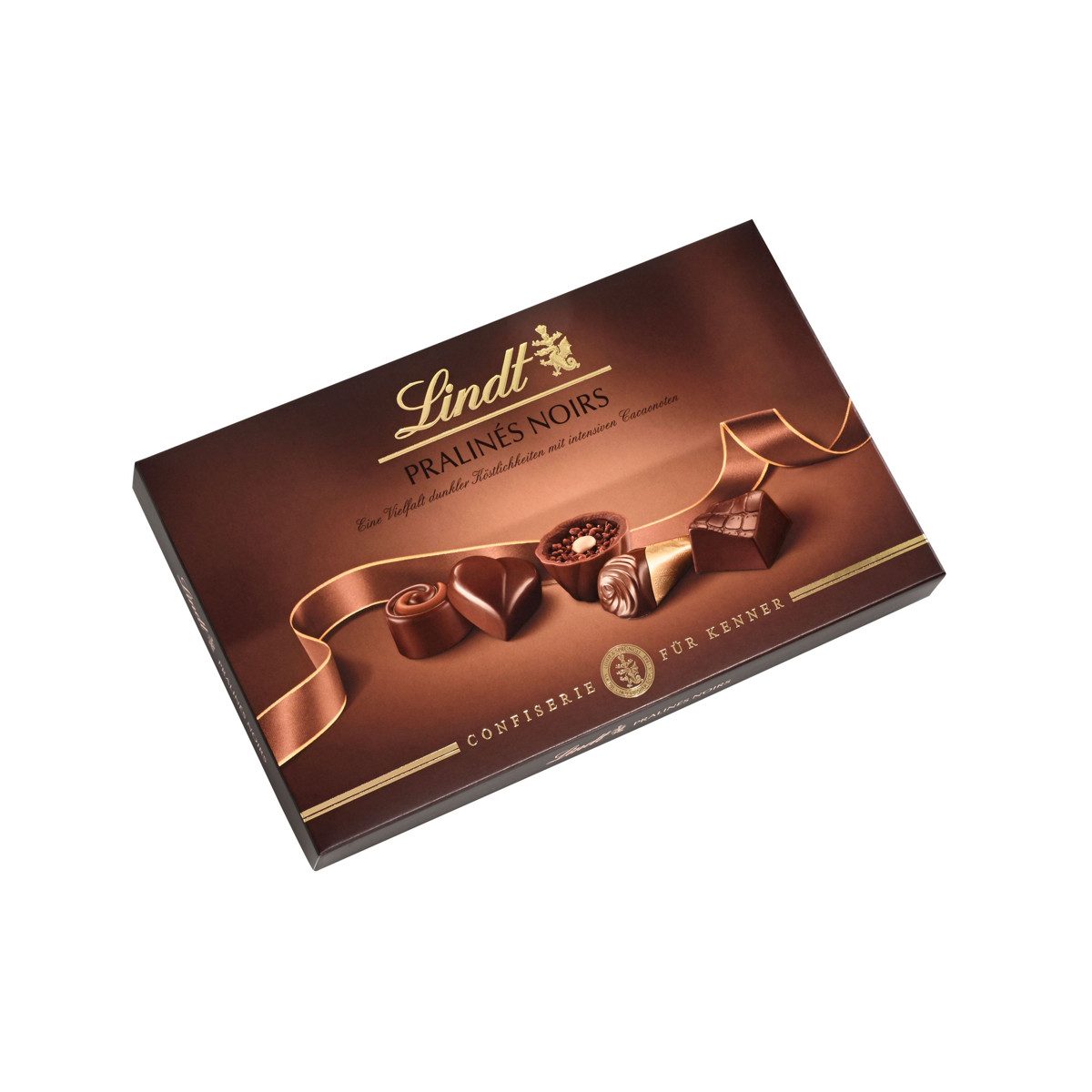 LINDT Schokolade, Lindt Für Kenner Noirs mit intensiven leckeren Kakao Genuss 125g