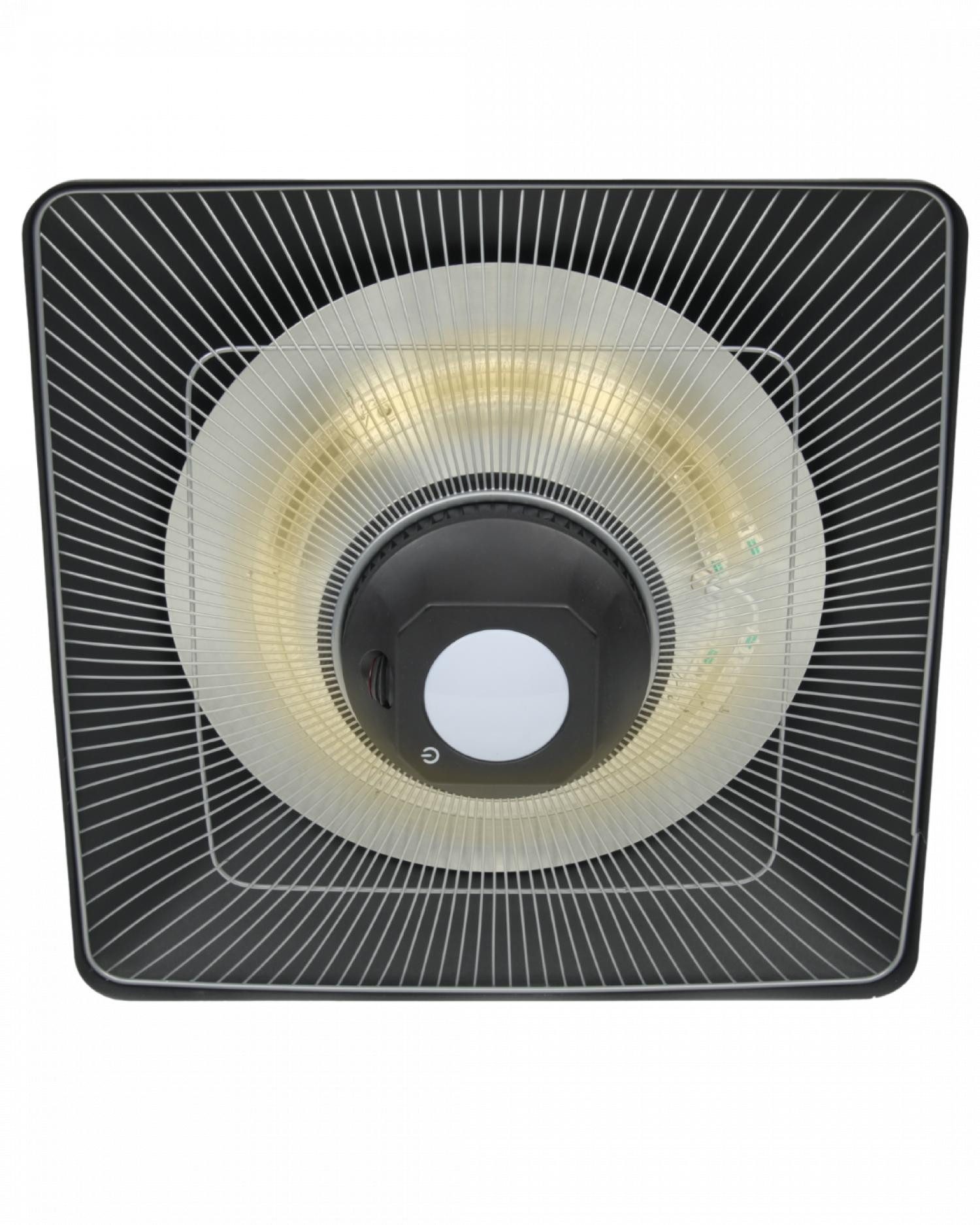 WDH Heizstrahler Decke WDH-200LS, 2000 W, Mit integrierter LED-Lampe