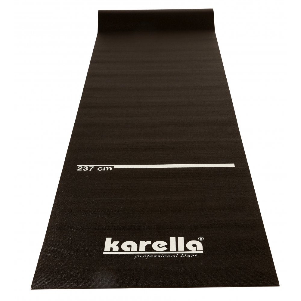 Karella Dartscheibe Dartmatte 290 x schwarz Eco-Star 80