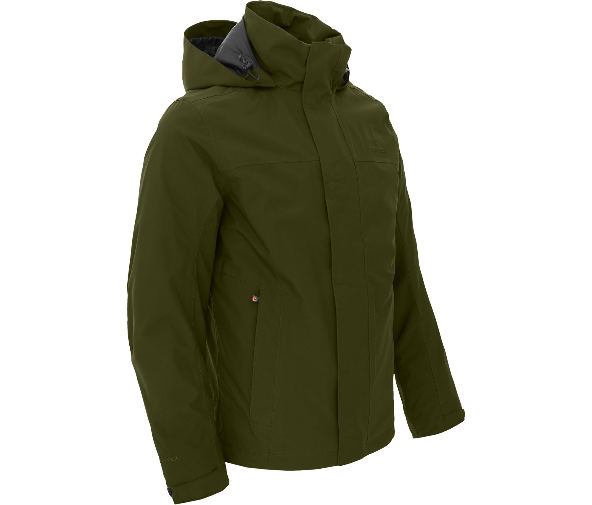 Bergson Regenjacke KAJAANI 3in1 Doppeljacke Herren Regenjacke, wasserdicht, mit Innen-Steppjacke, Normalgrößen, d