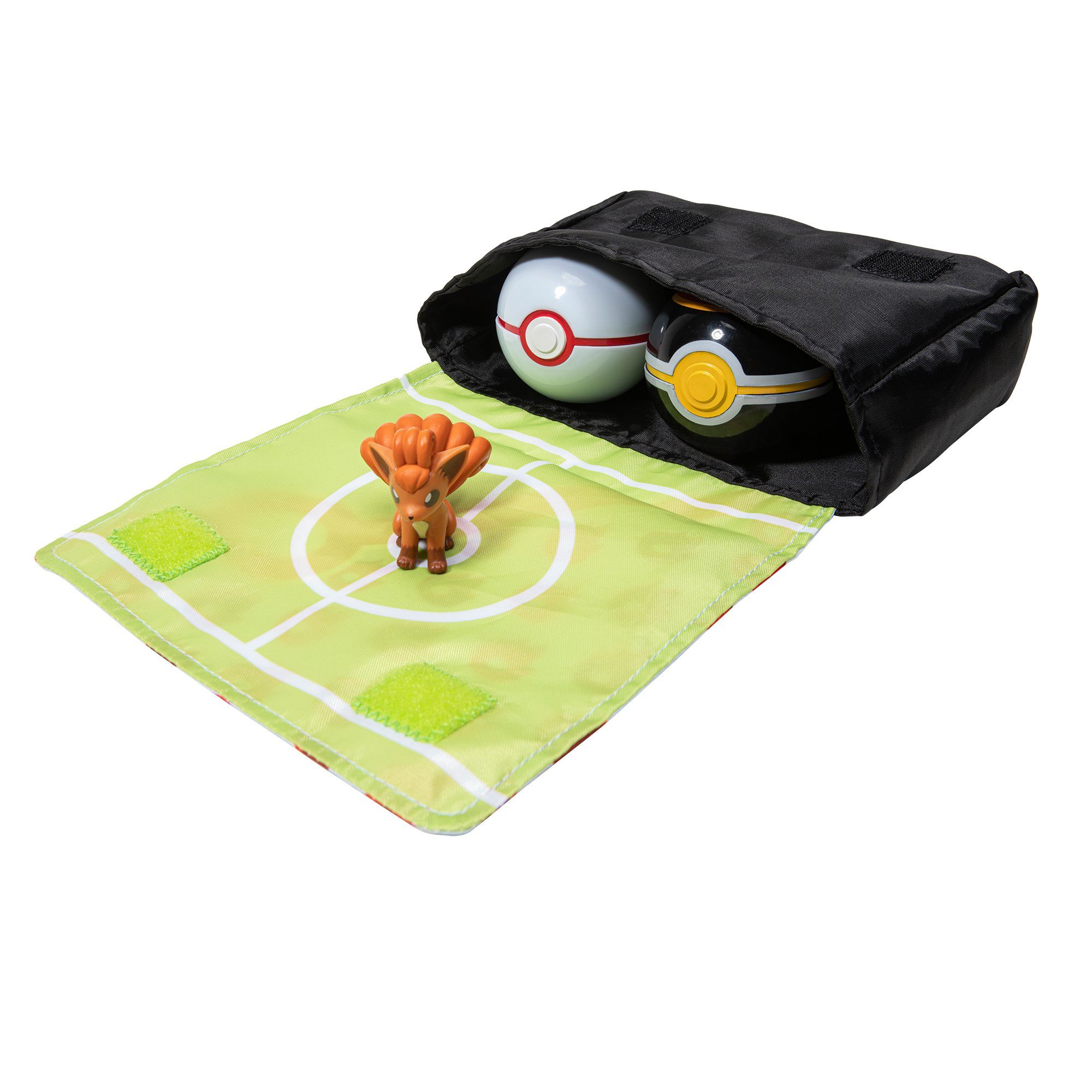 Jazwares Merchandise-Figur Pokémon - Clip´n Go Bandolier Set - Vulpix (Premierball & Luxusball), (Set, 5-tlg)