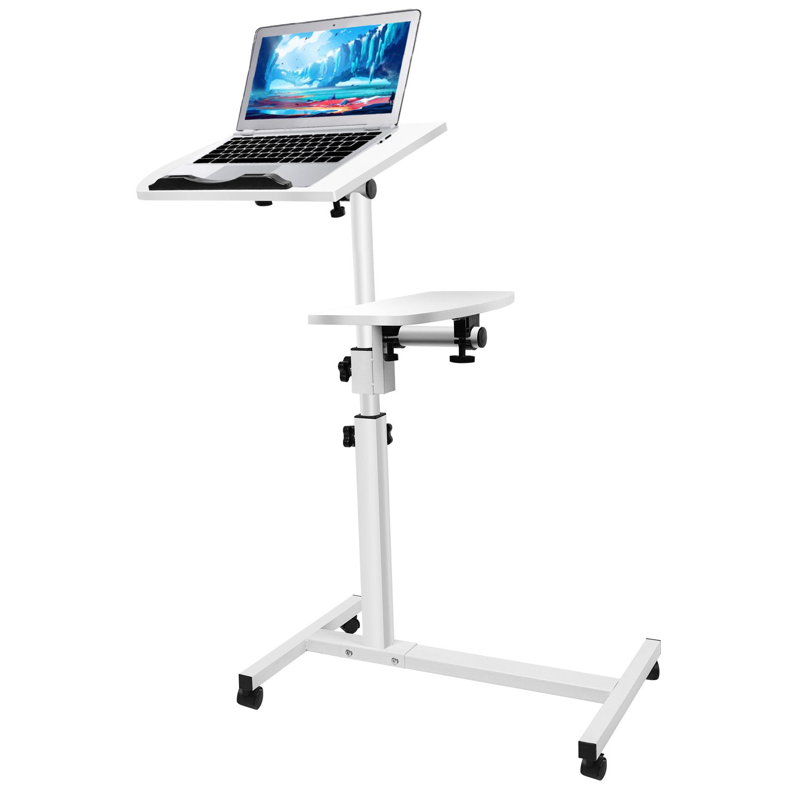 JEOBEST Computertisch Laptoptisch, Laptopständer Holz, Mobiler günstig online kaufen