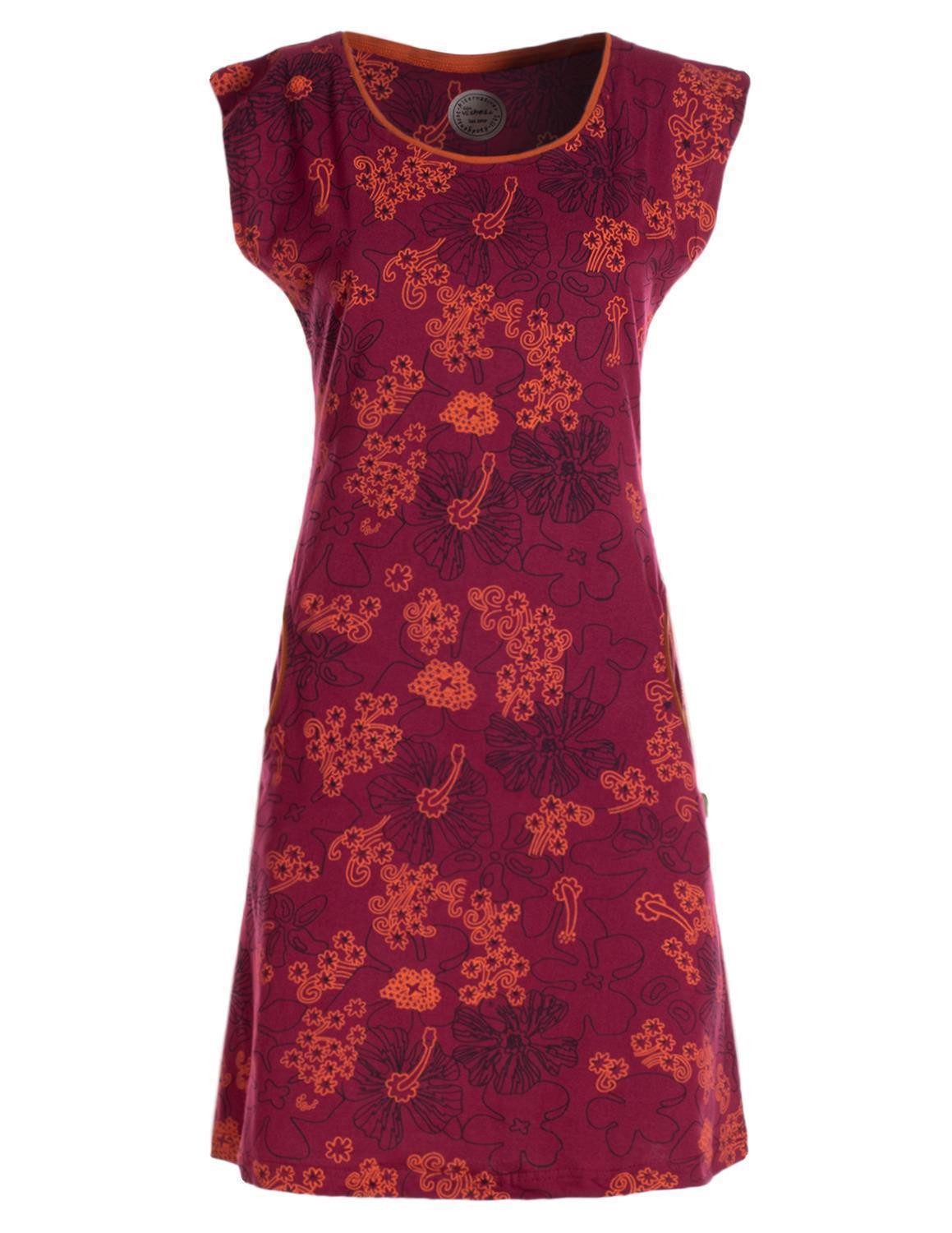 Vishes Tunikakleid Kurzarm Damen Sommer-Kleid Longshirt-Kleid günstig online kaufen