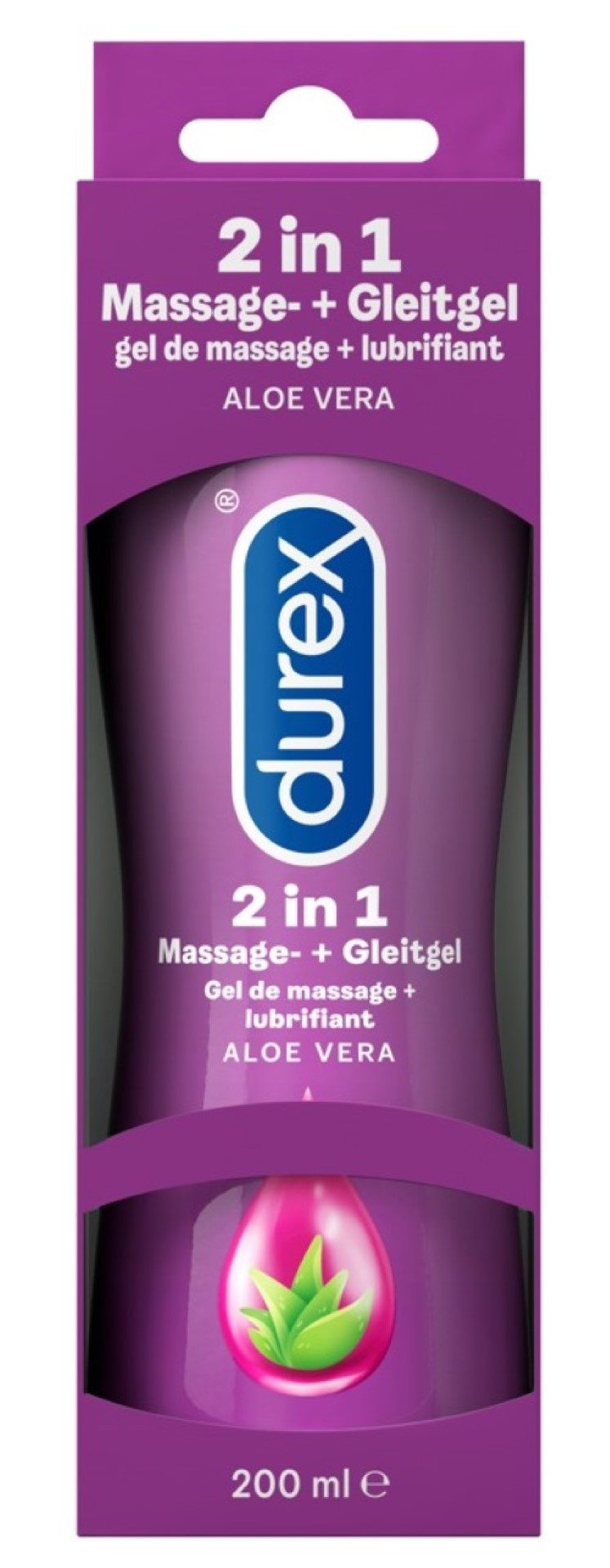 Gleitgel 200 ml - Durex Play - Massage - Gel 200 ml