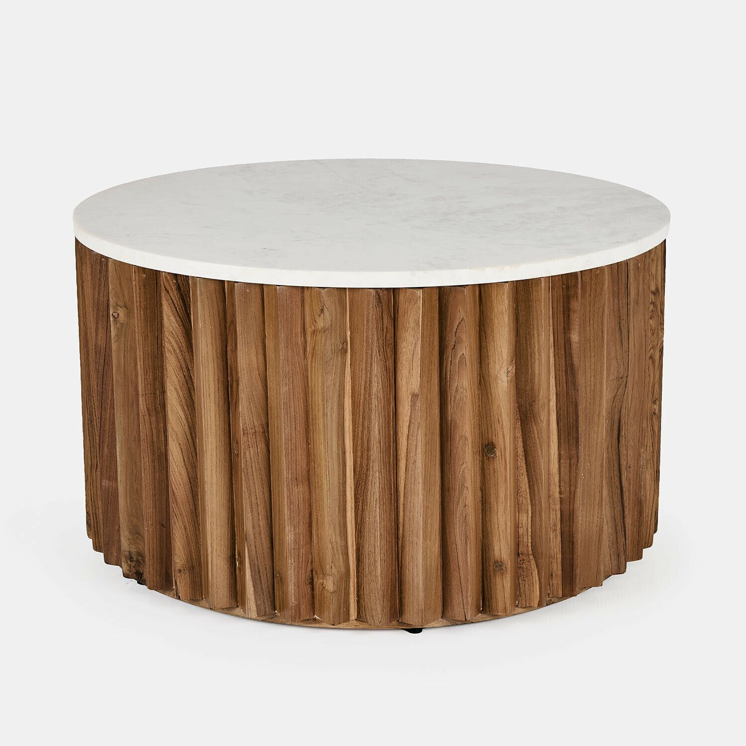 Mirabeau Gartentisch Couchtisch Moroq braun/weiß