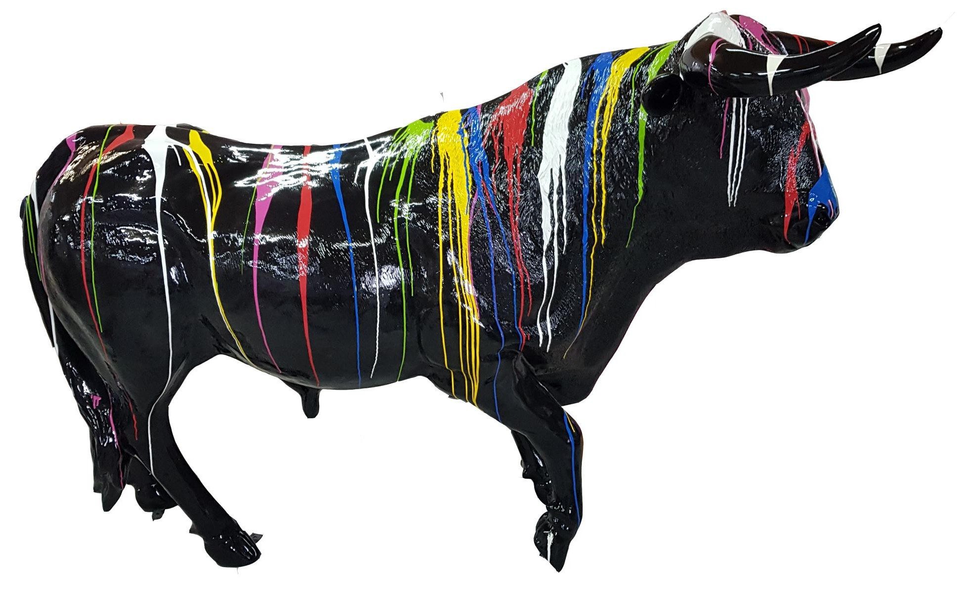 Xlmoebel Dekofigur Lebensechter Stier Deko Figur Statue 150cm Skulptur A838, Made in Europa