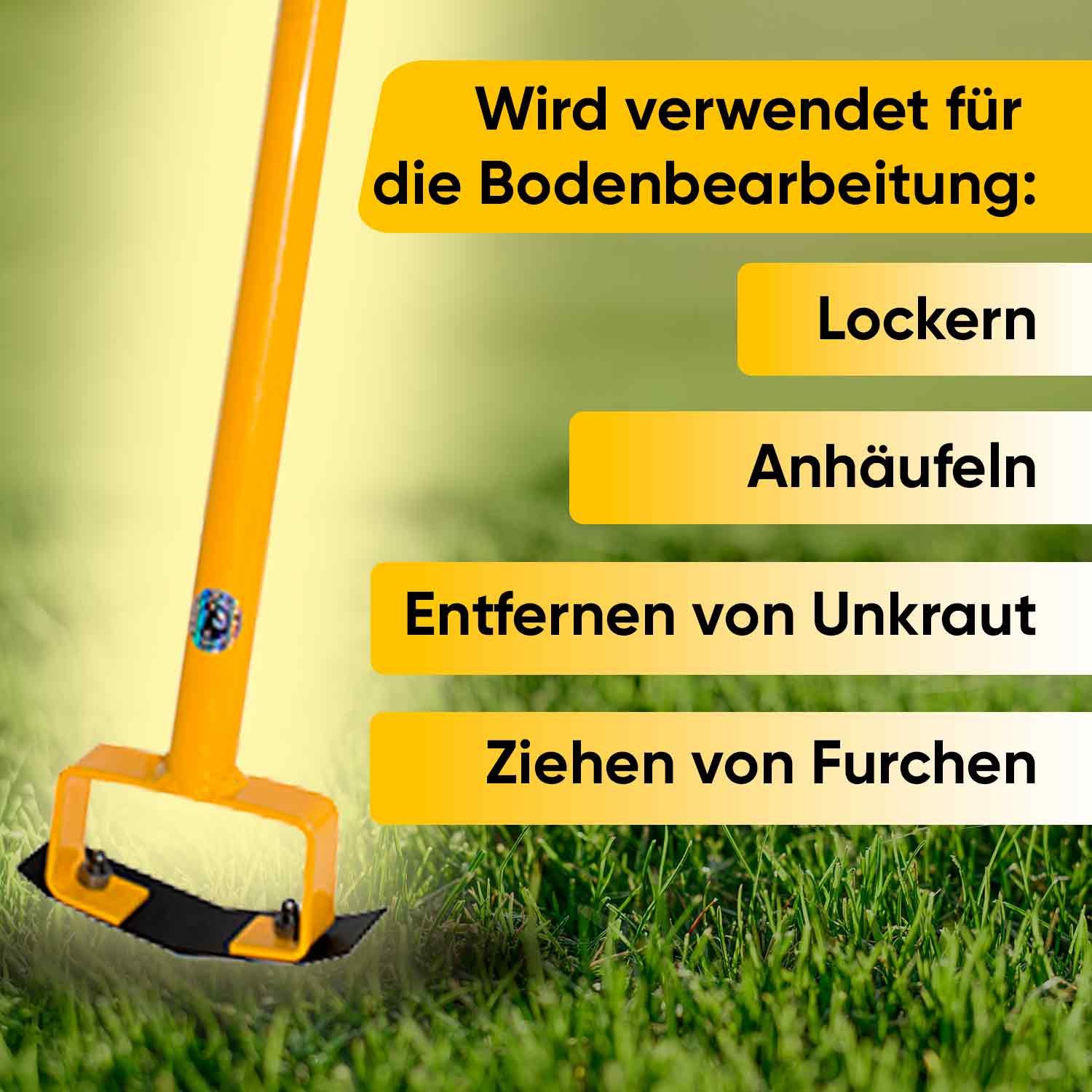 Tornadica Gartenhacke holländische Hacke Gartenwerkzeug 140 günstig online kaufen
