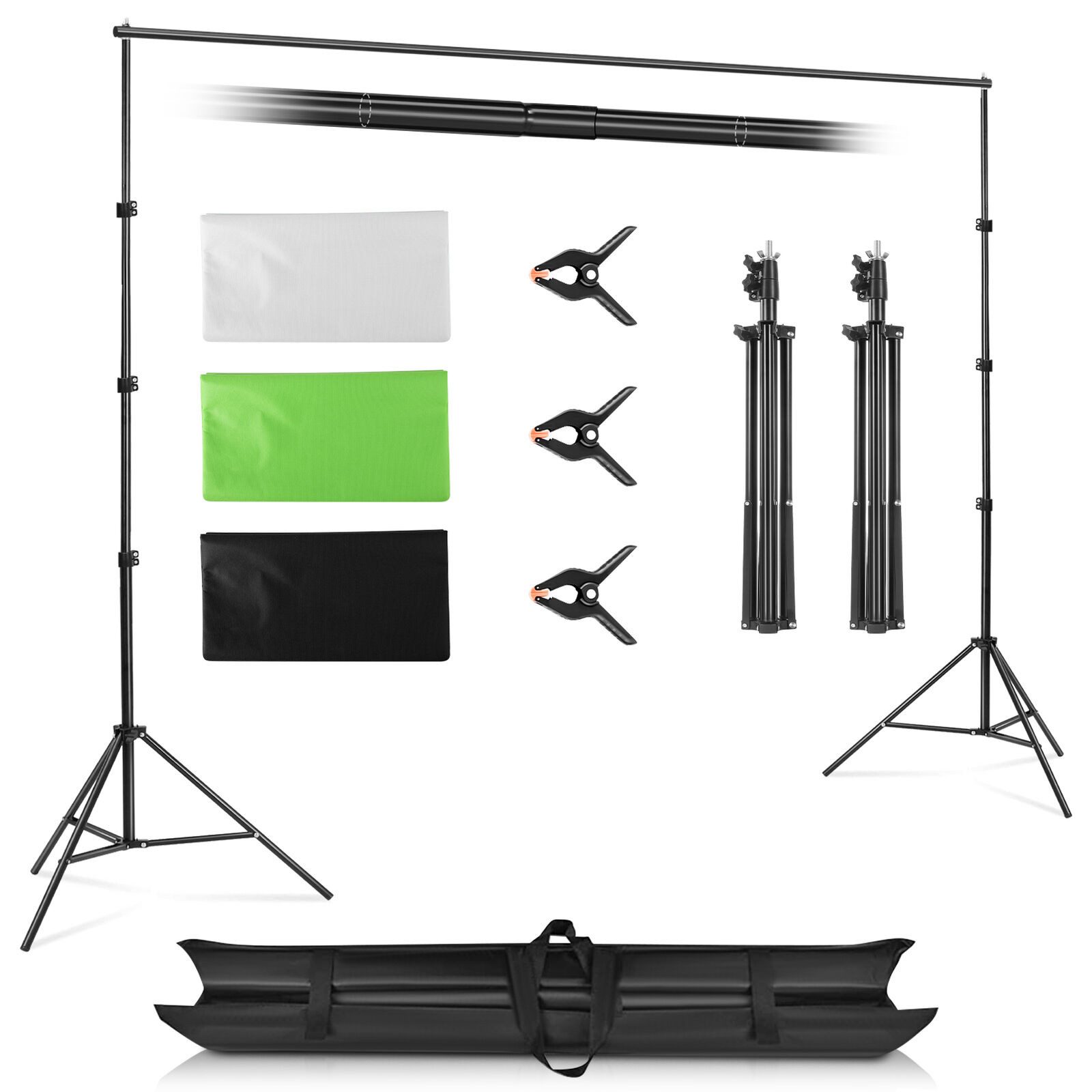 Youyijia Studiozubehör-Wandhalterung 2.6 x 3 m Photo Background Stand Set