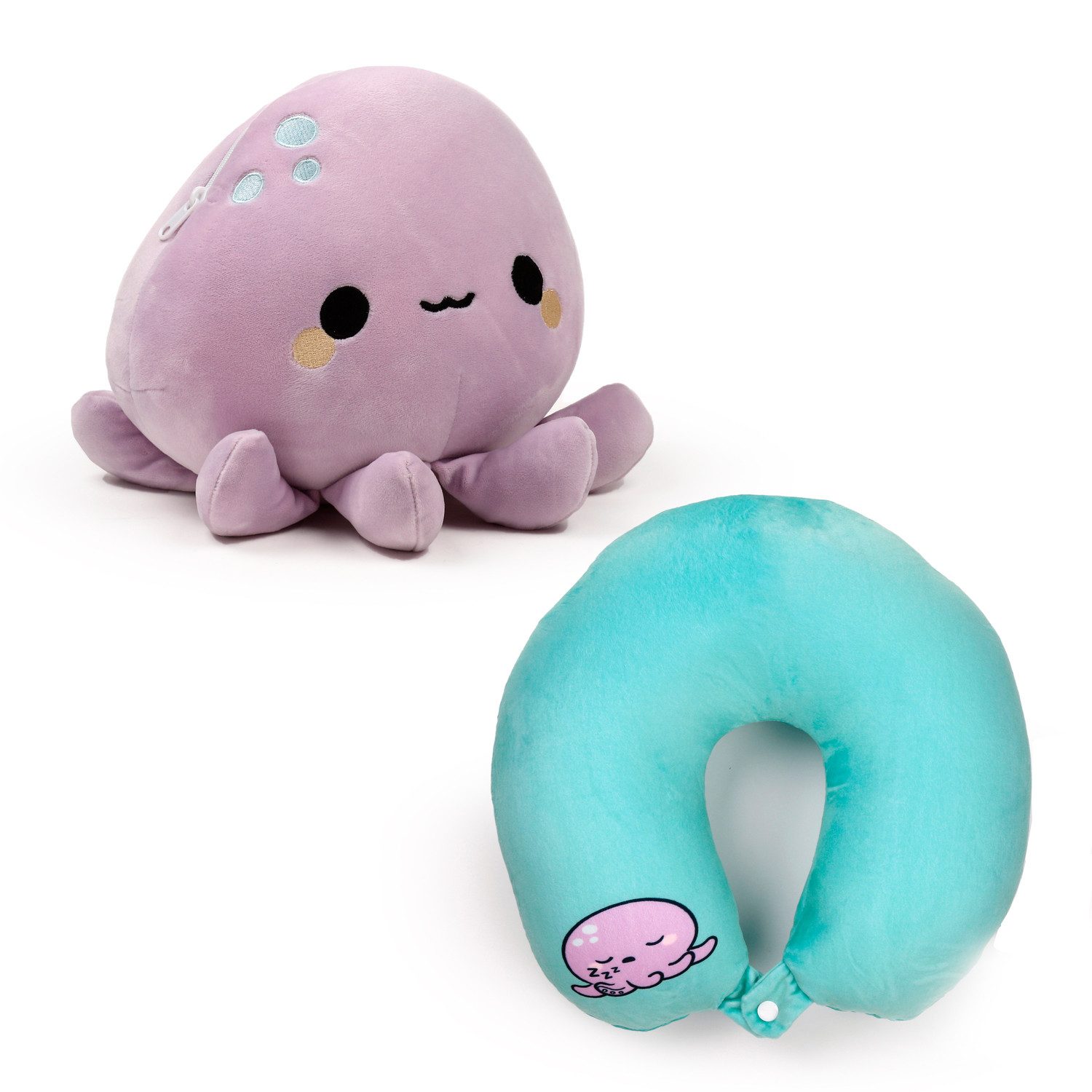 Puckator Nackenrollen Oktopus 2-in-1 Reisekissen und günstig online kaufen