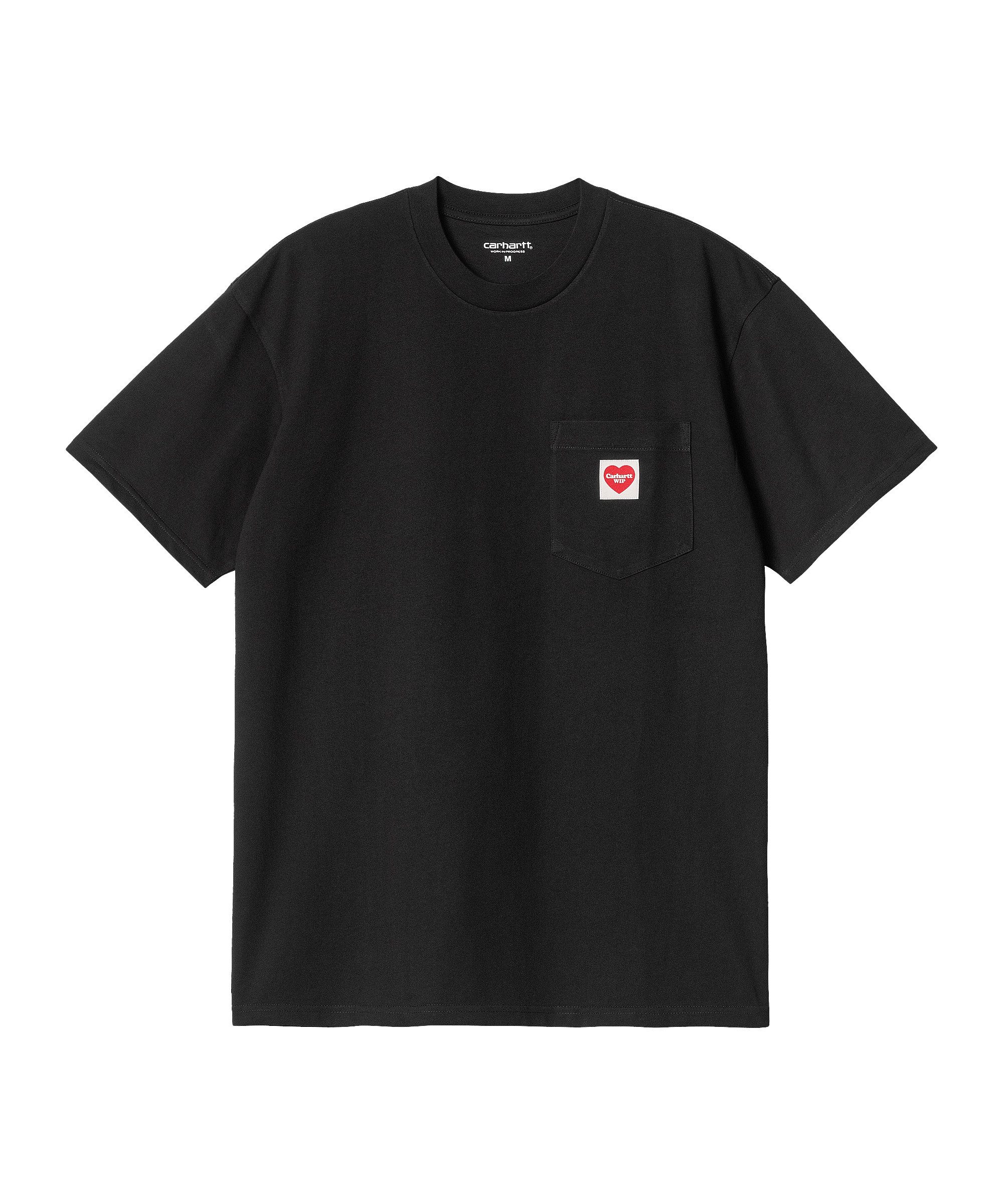 Carhartt WIP T-Shirt Carhartt WIP Pocket Heart T-Shirt Weiß Baumwolle