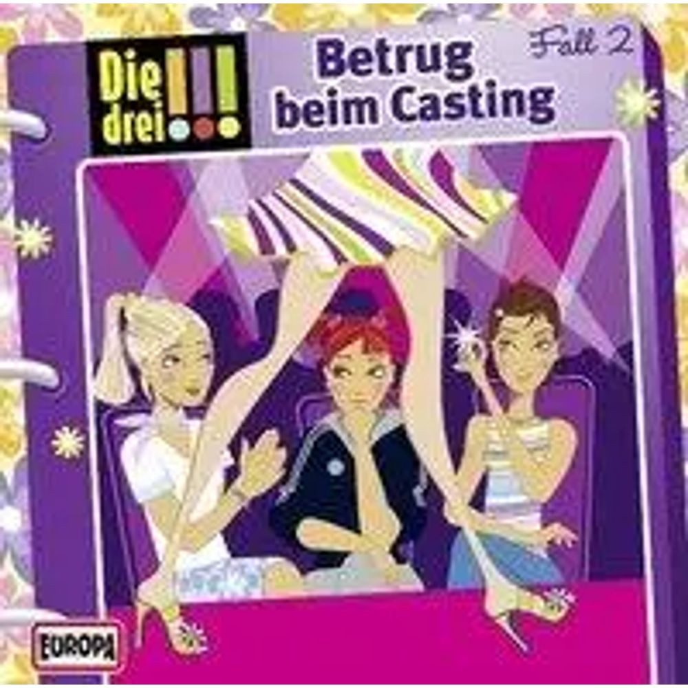 United Soft Media Hörspiel Die drei !!! 02. Betrug beim Casting (drei Ausrufezeichen)