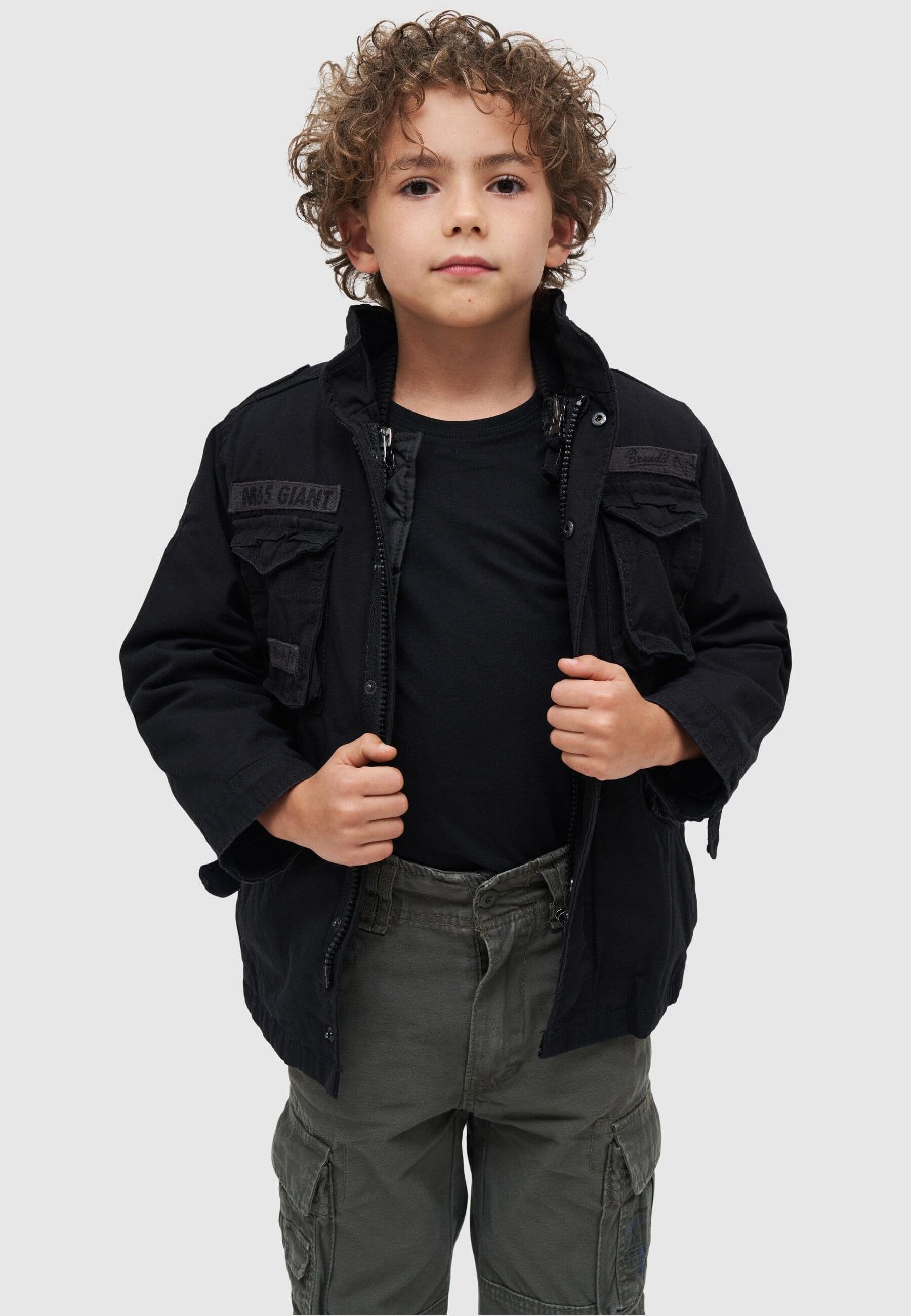 Parka Herren black Giant M65 Brandit (1-St) Jacket Kids