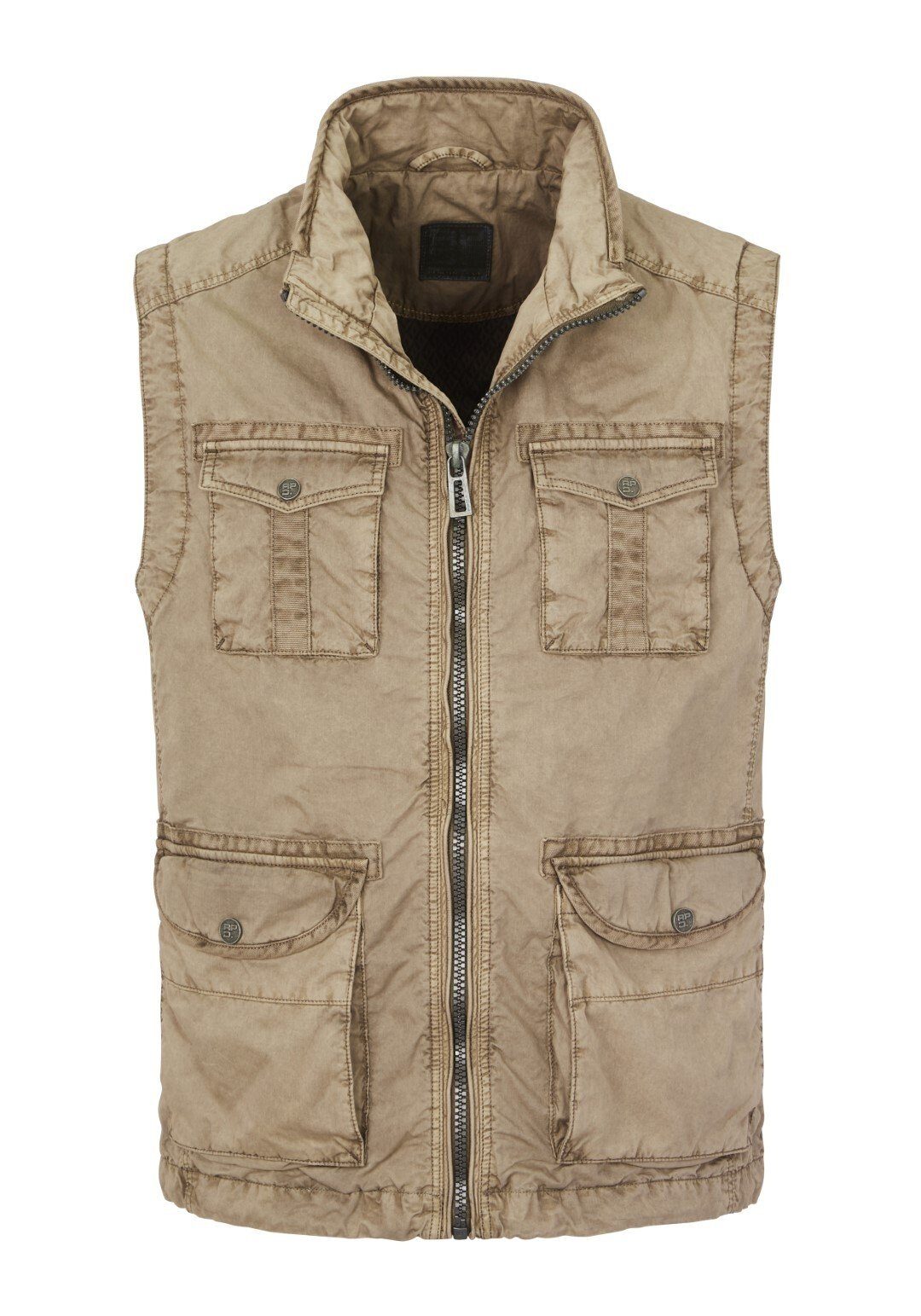 Redpoint Kurzweste BUSTER Weste im Fieldjacket Stil aus reiner Baumwolle – Bild 2 von 5