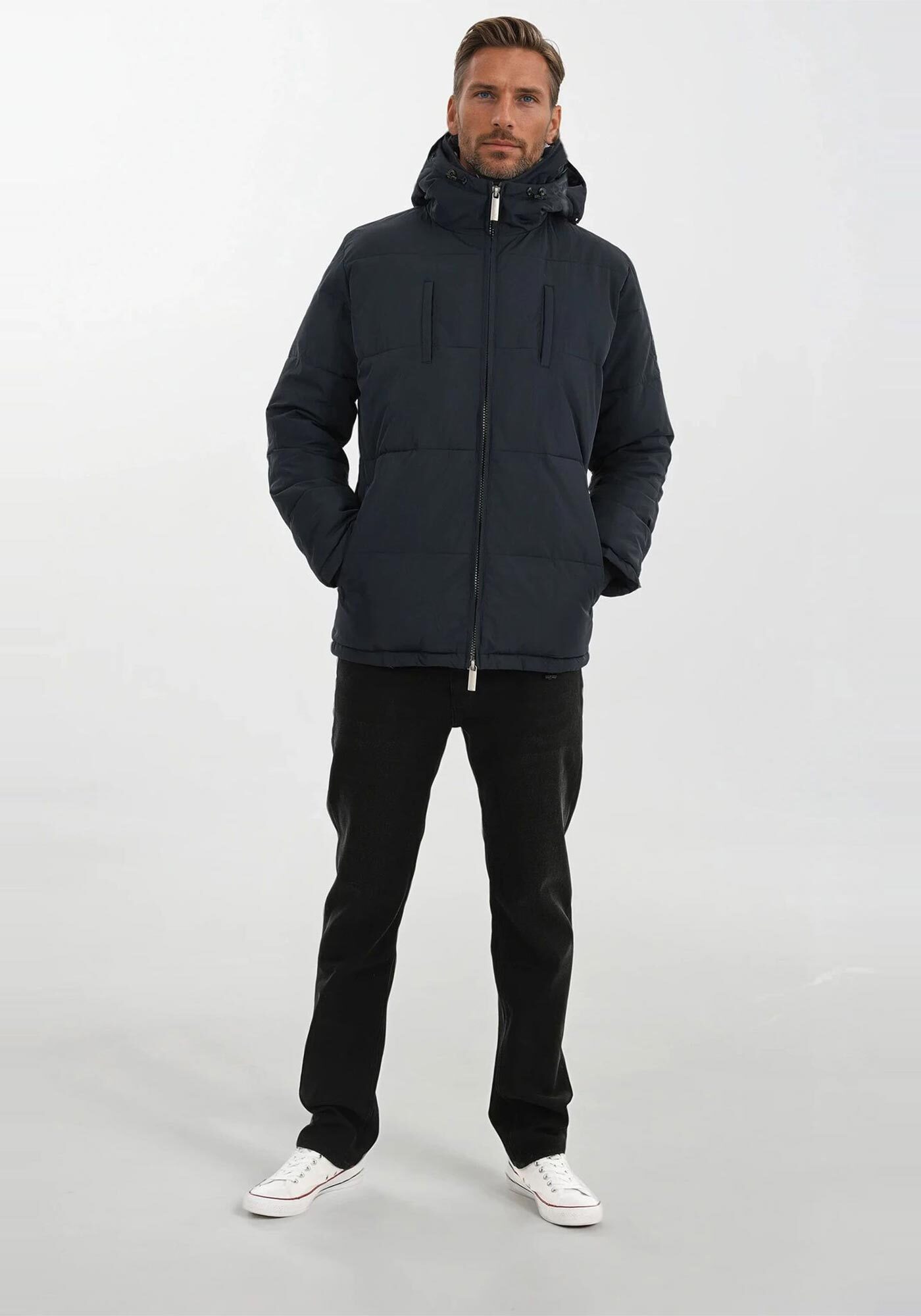 Alessandro Salvarini Winterjacke ASFredii mit abnehmbaren Teddy-Fleece-Innenlayer
