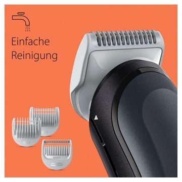 Braun Haarschneider Bodygroomer BG3340, SkinShield-Technologie, Abwaschbar