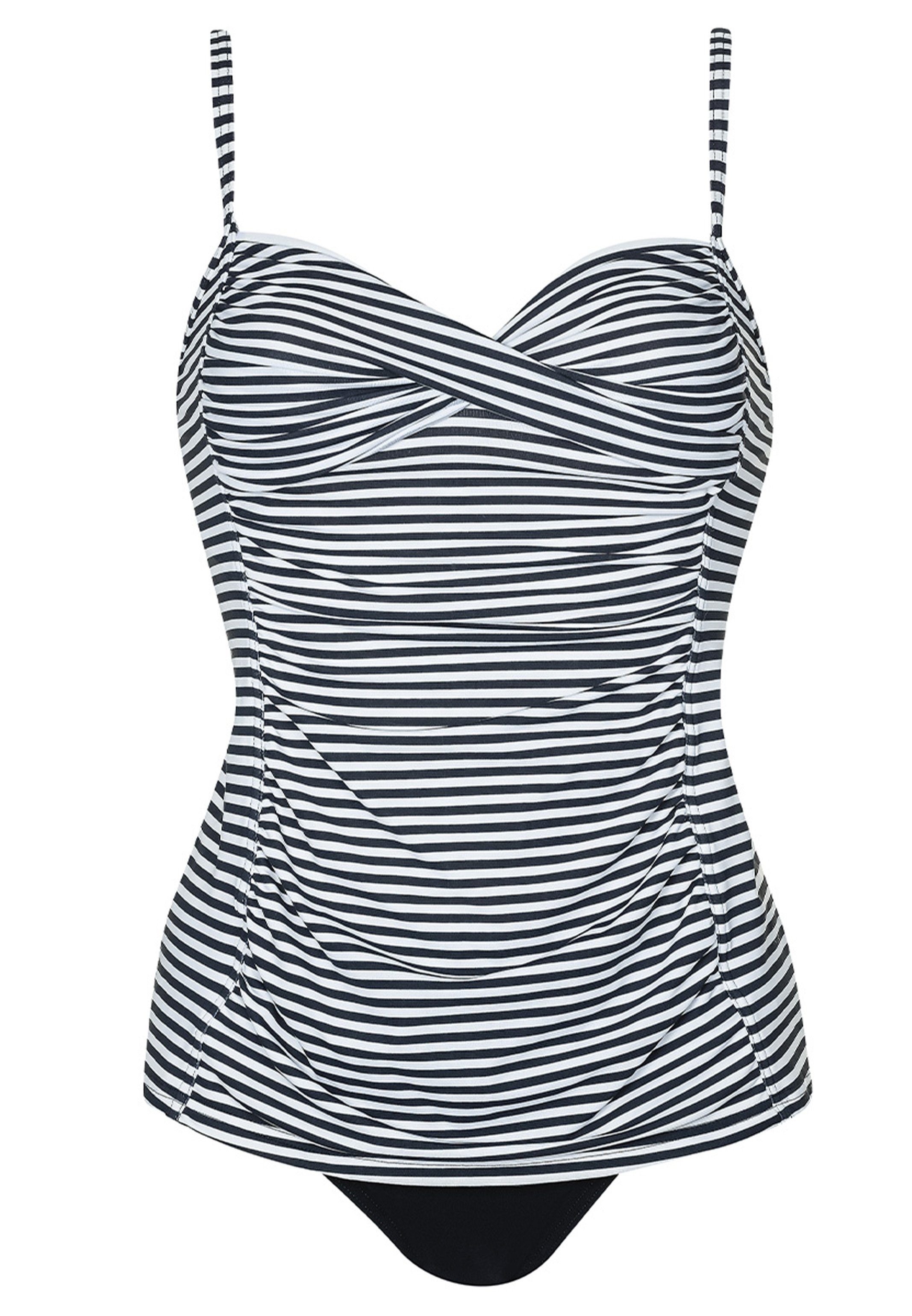 Sunflair Bügel-Tankini Basic (1-St) Tankini-Set - Mit verwrungenem Oberteil, Slip in klassischer Form