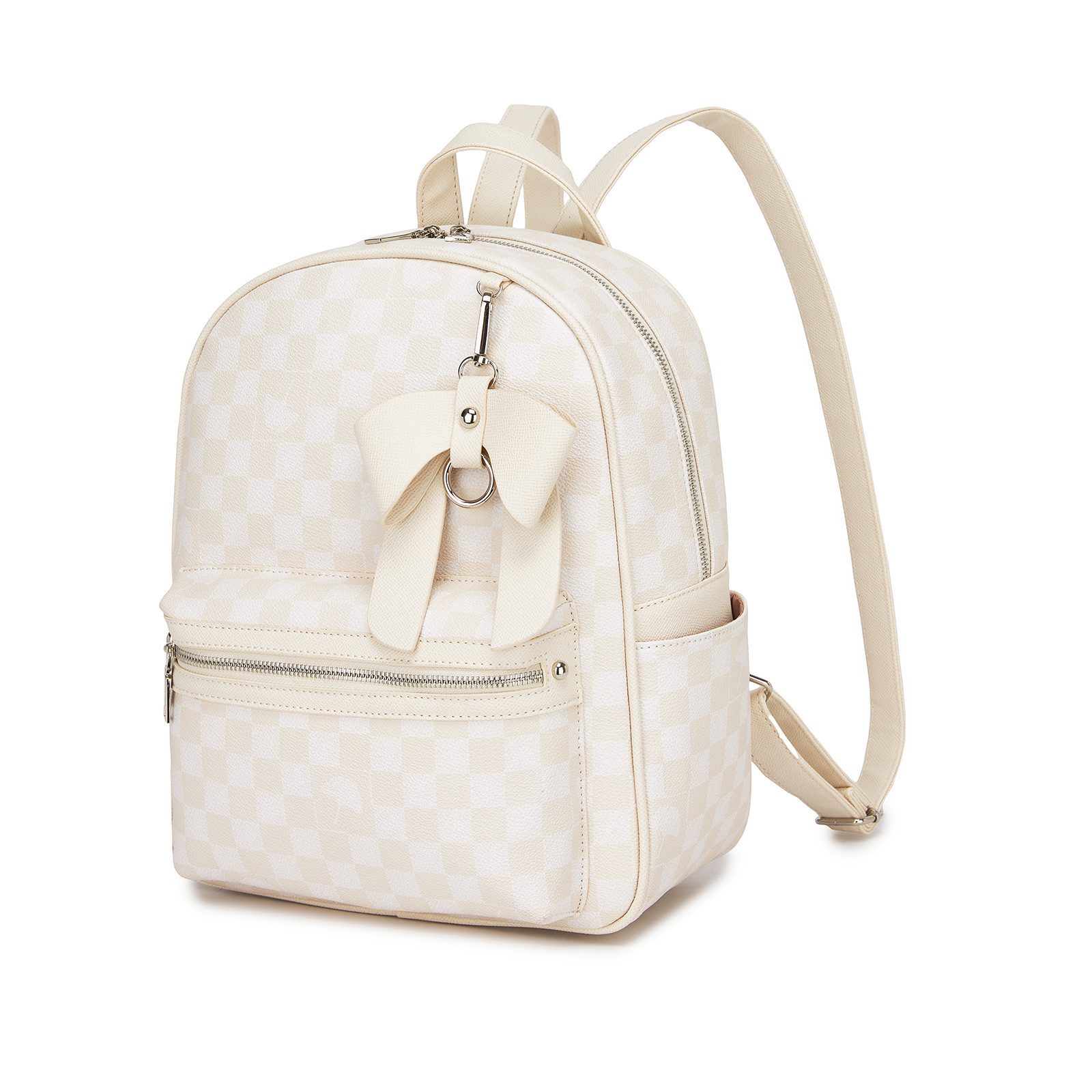 Miss Lulu Cityrucksack wasserdichte Mini Rucksacktasche für Arbeit Studium Reisen Einkauf