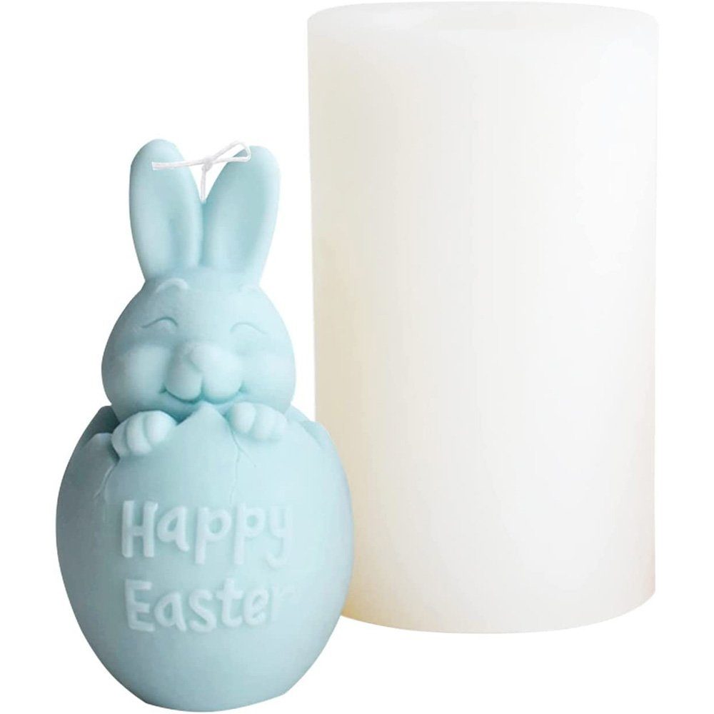 3D Eierform Silikonform - Ostereierform Für Kerzen & Deko