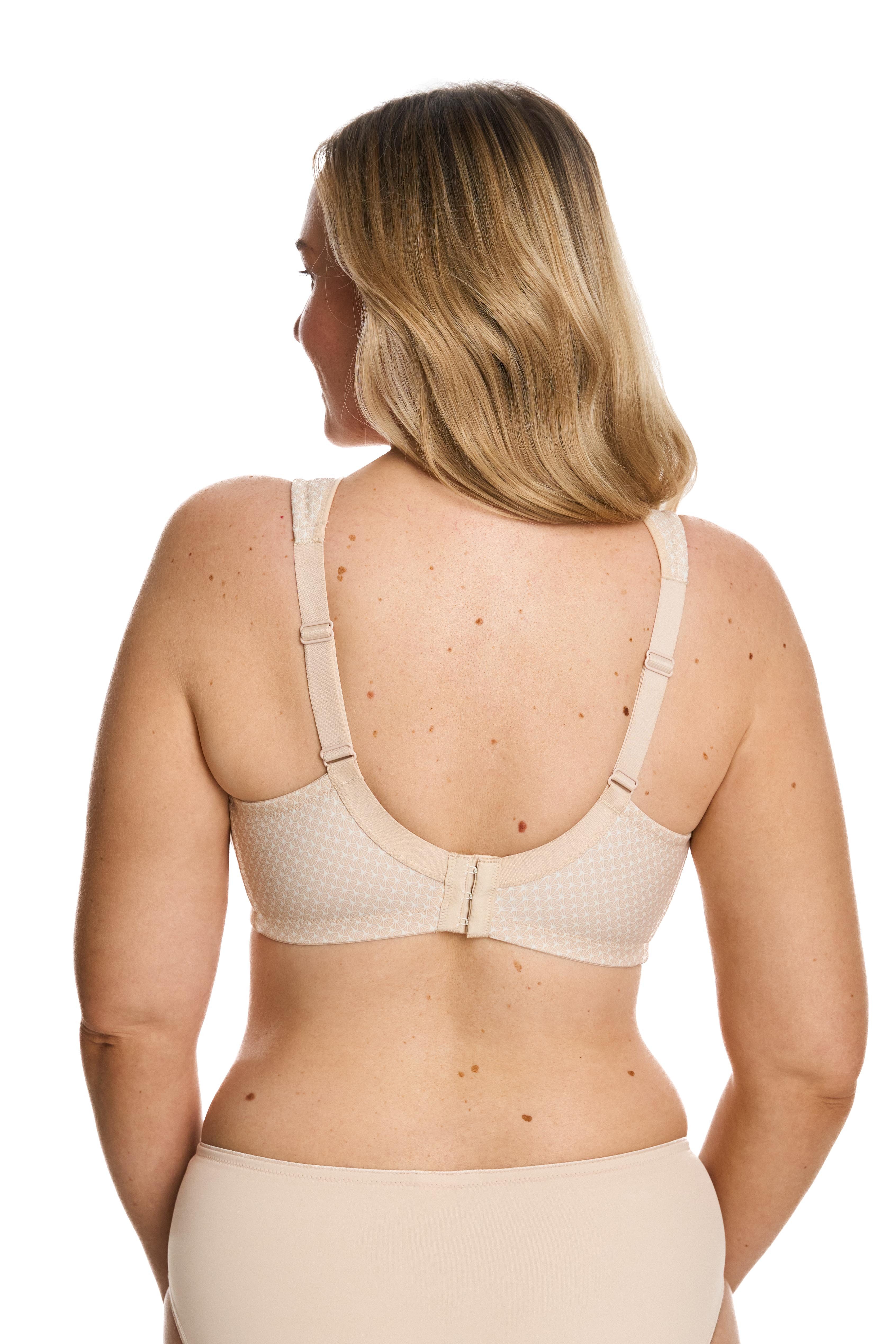 Susa Bügelloser BH Print mit Spitze