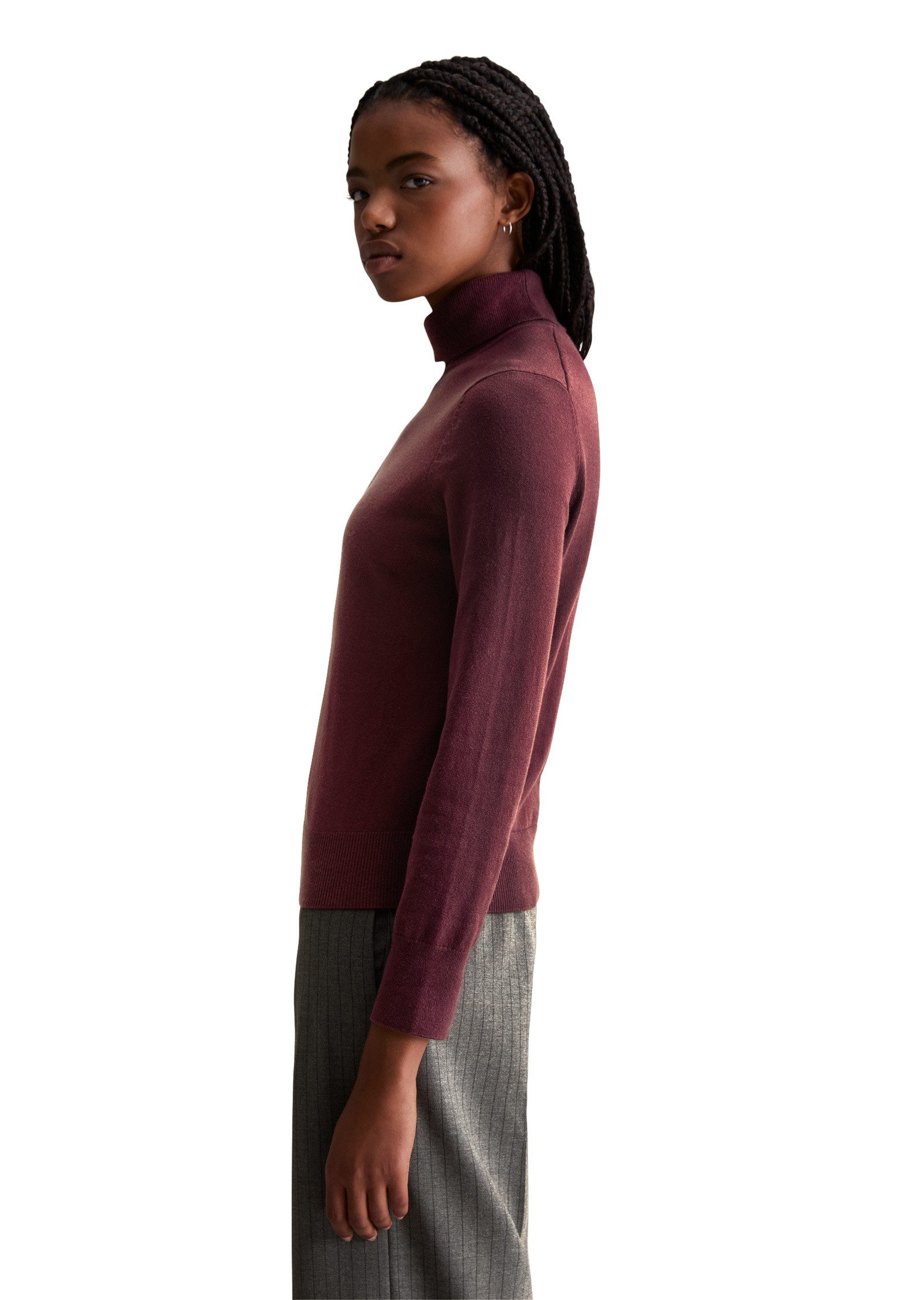 Marc O'Polo DENIM Strickpullover aus Soft Cotton Stretch günstig online kaufen