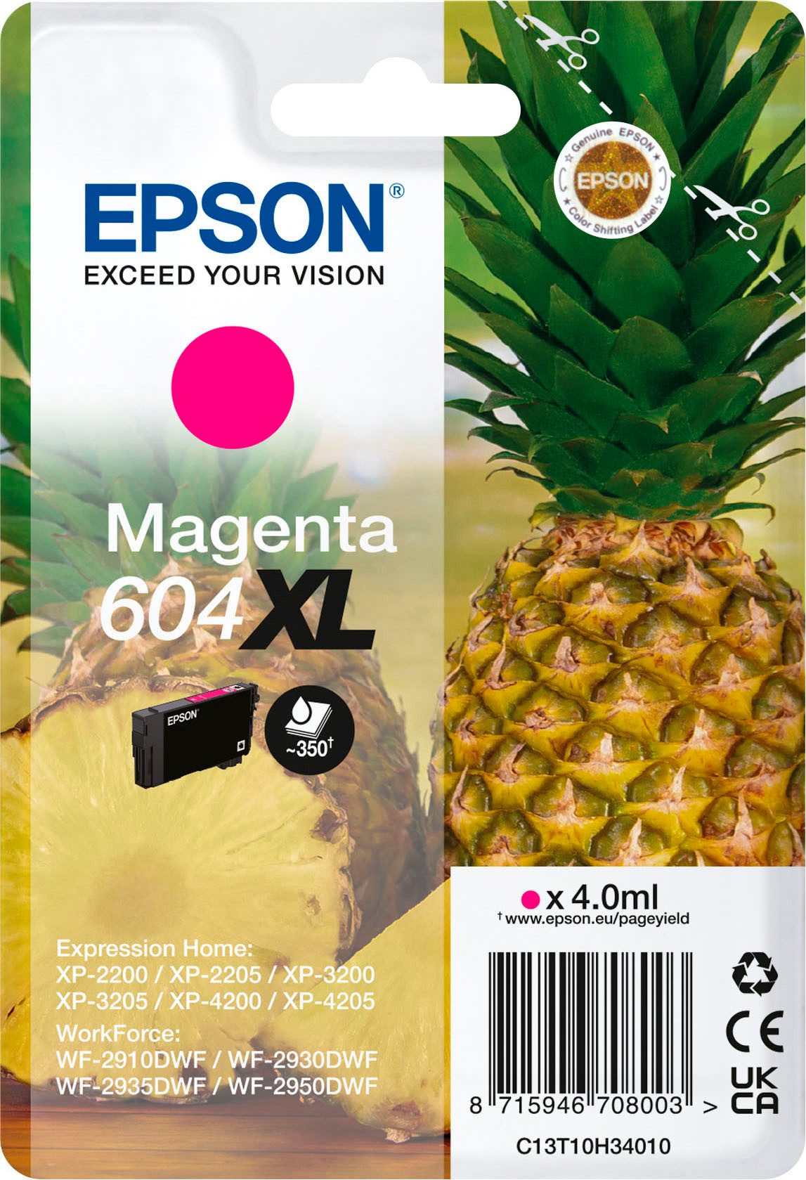 Epson 16 Mulitpack - 4 Farben- Druckerpatrone Tintenpatrone