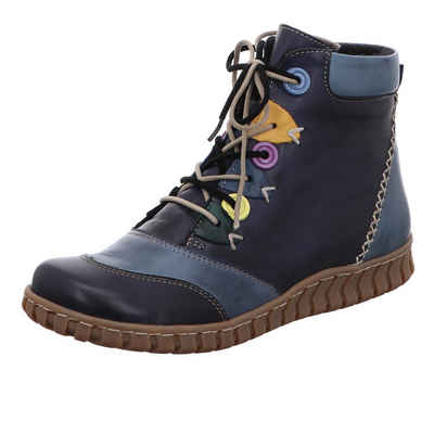 Gemini Gemini Damen Schnürboot blau Stiefelette